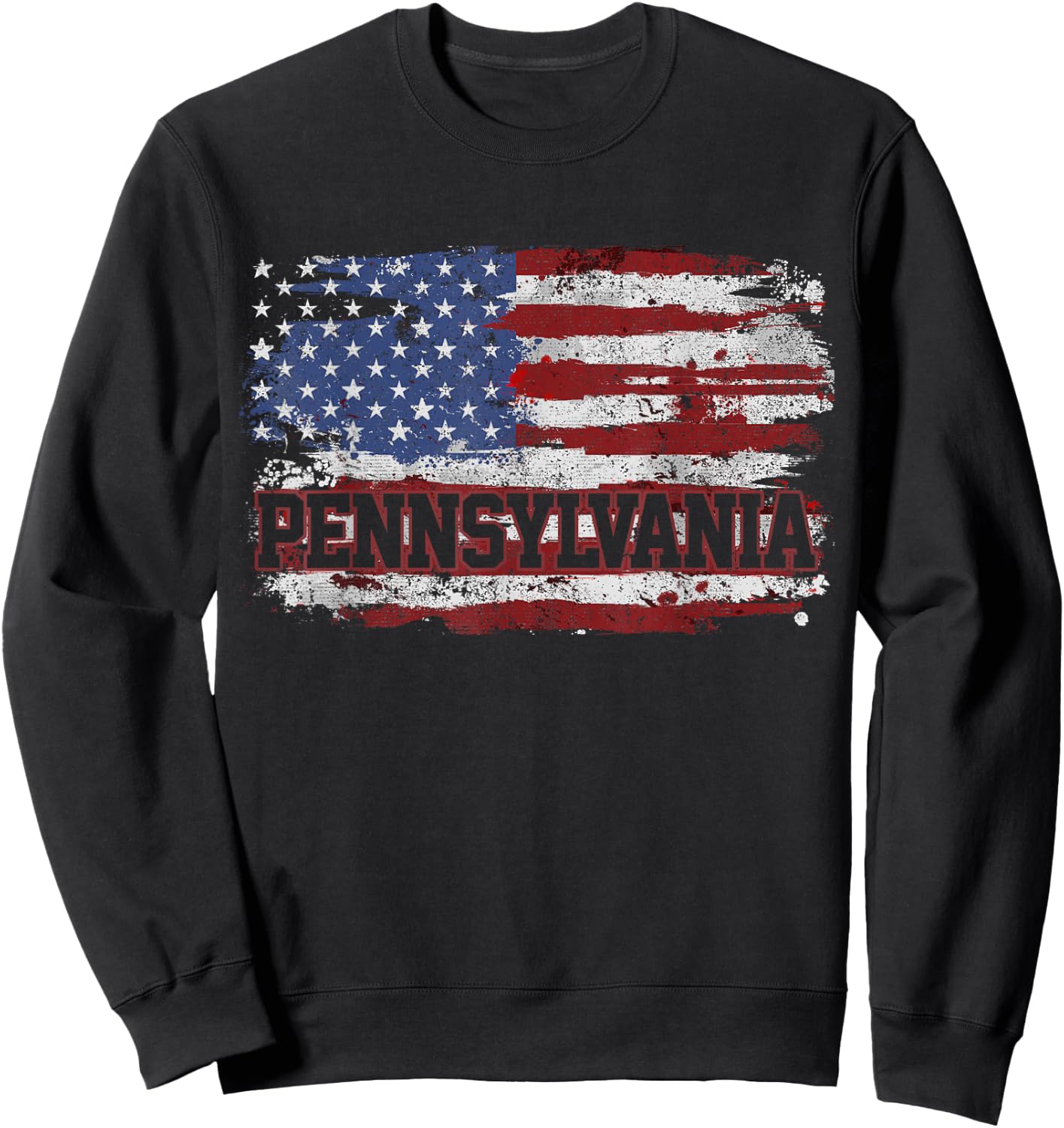 Pennsylvania Vintage Sweatshirt - Sweatshirt | Black