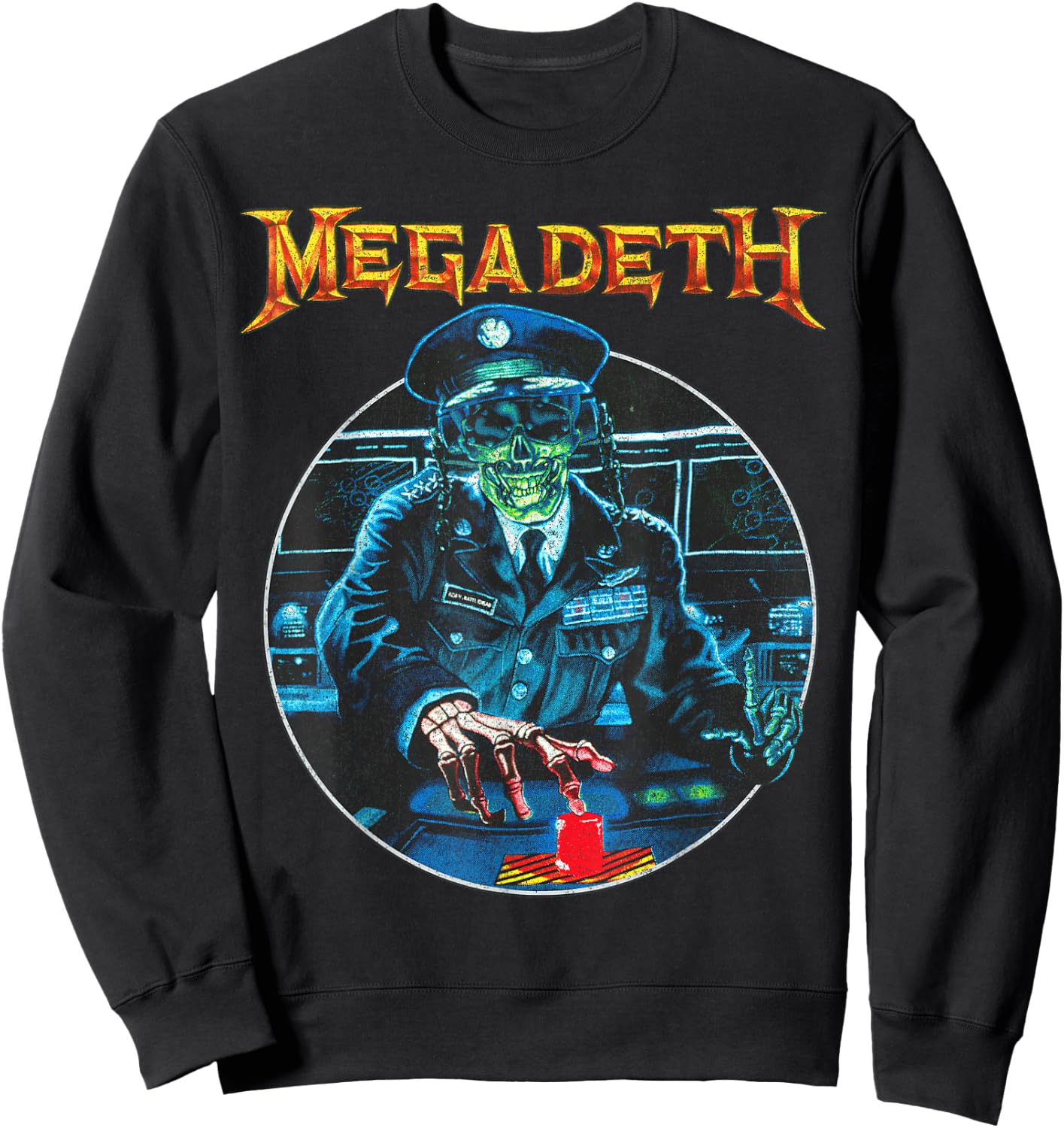 Megadeth - Vintage General Vic Sweatshirt - Sweatshirt | Black