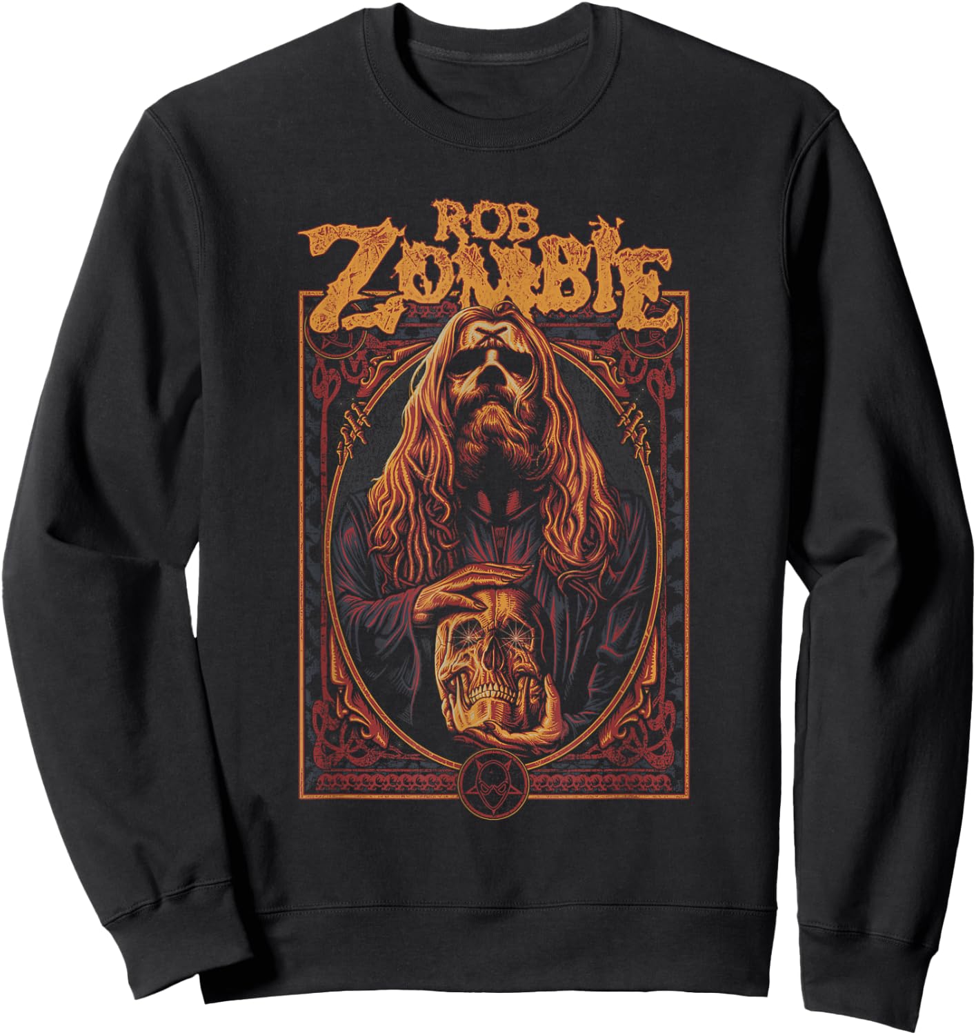 Rob Zombie – Warlock Sweatshirt - Sweatshirt | Black
