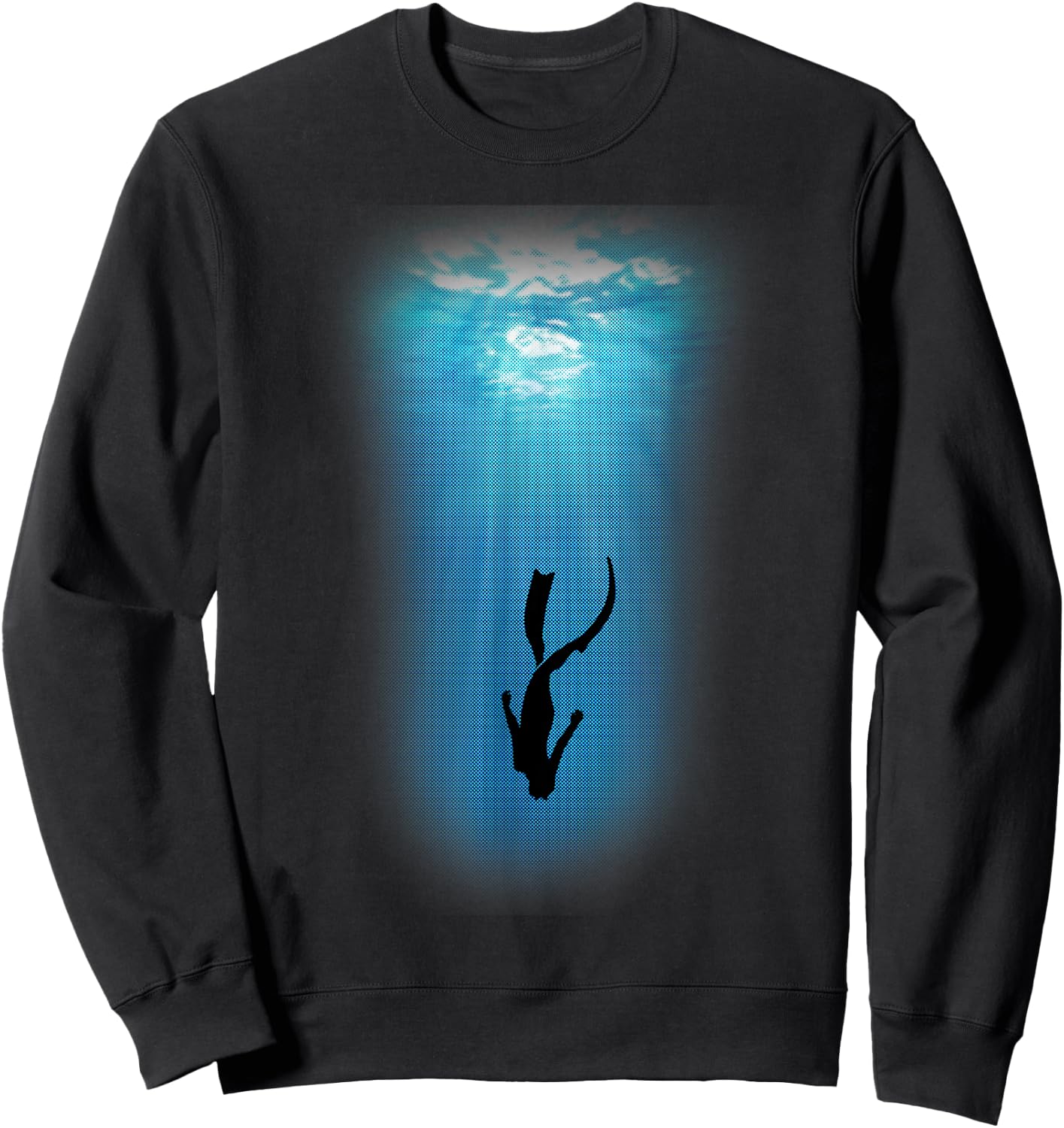 Freediving Apnea Freediver Free Dive Gift Women Sweatshirt - Sweatshirt | Black