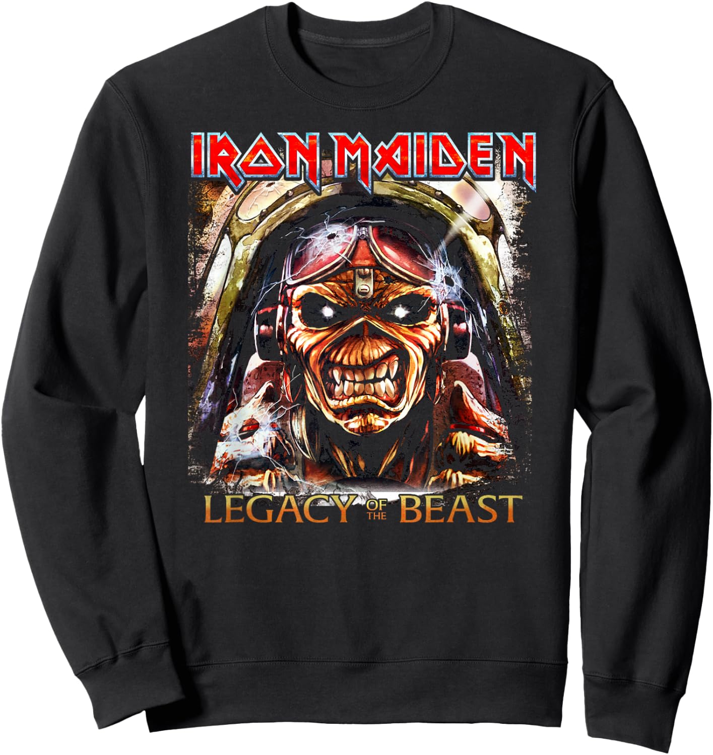 Iron Maiden - Legacy Aces Sweatshirt - Sweatshirt | Black