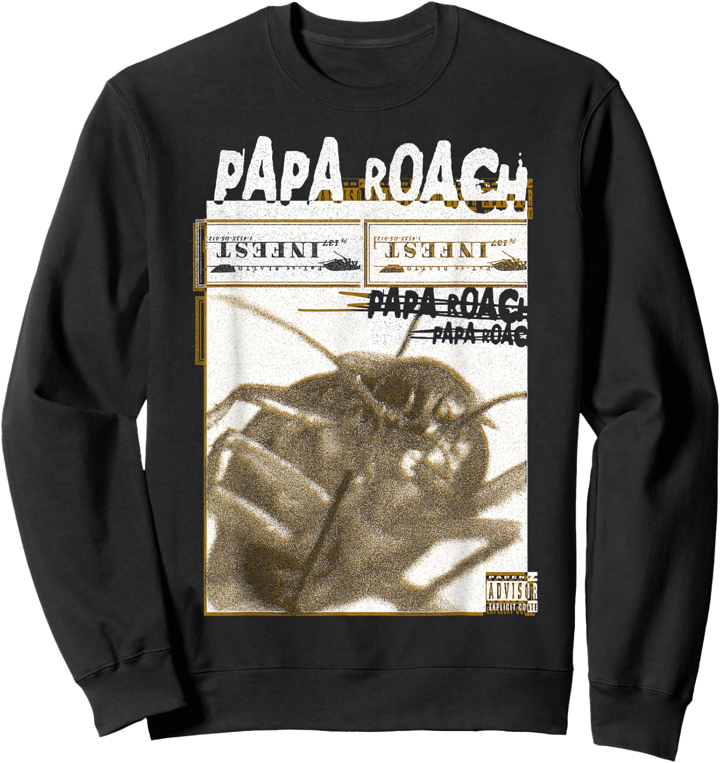 Papa Roach - Official Merchandise - Infest Photo Sweatshirt - Sweatshirt | Black