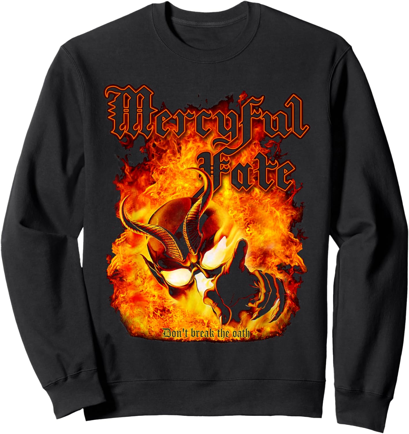 Mercyful Fate Don't Break The Oath , Small, Black Sweatshirt - Sweatshirt | Black