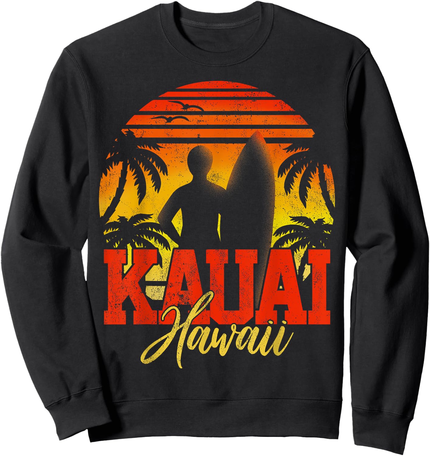 Kauai Hawaii Sweatshirt - Sweatshirt | Black