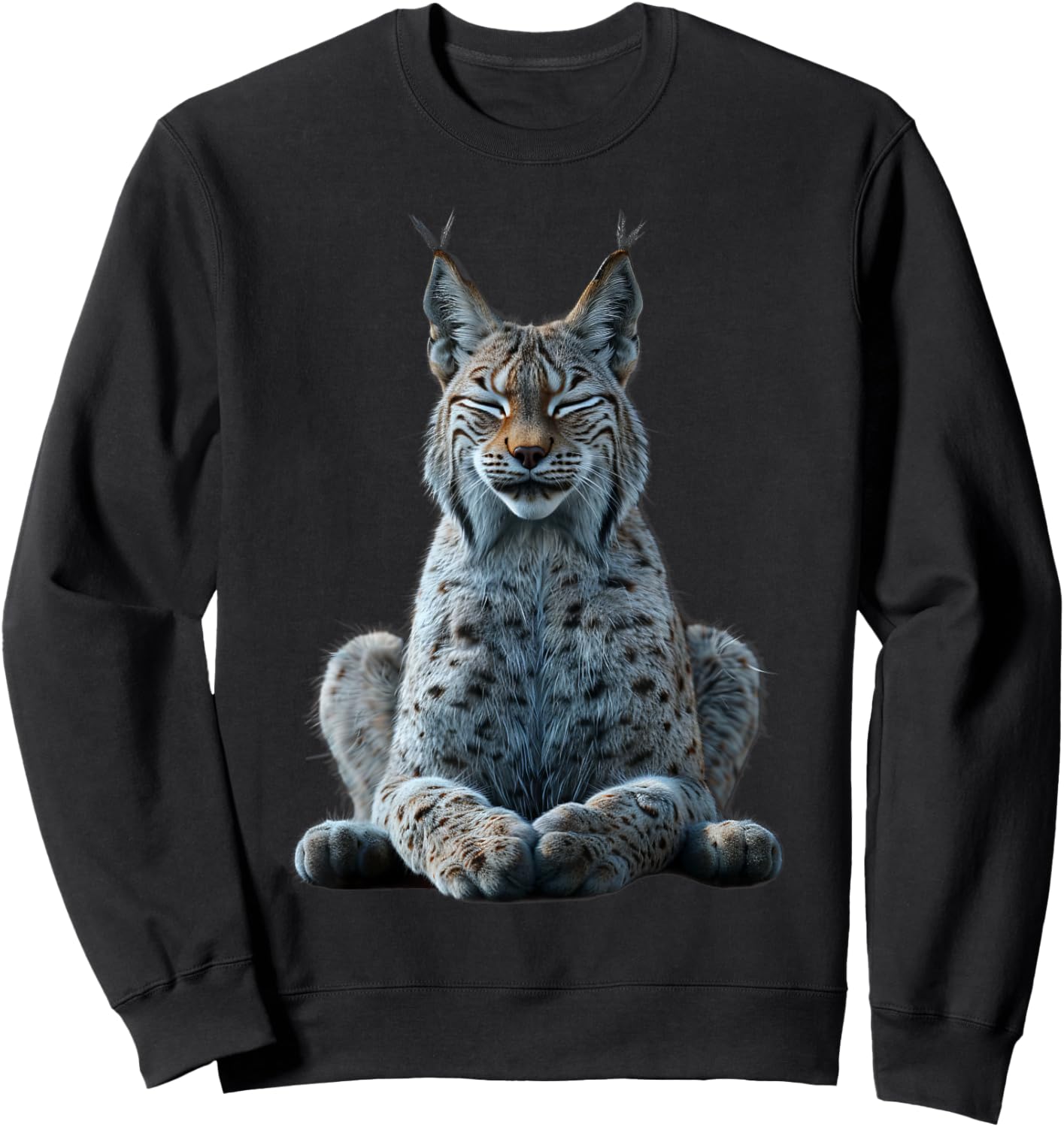 Lynx Yoga Sweatshirt - Sweatshirt | Black