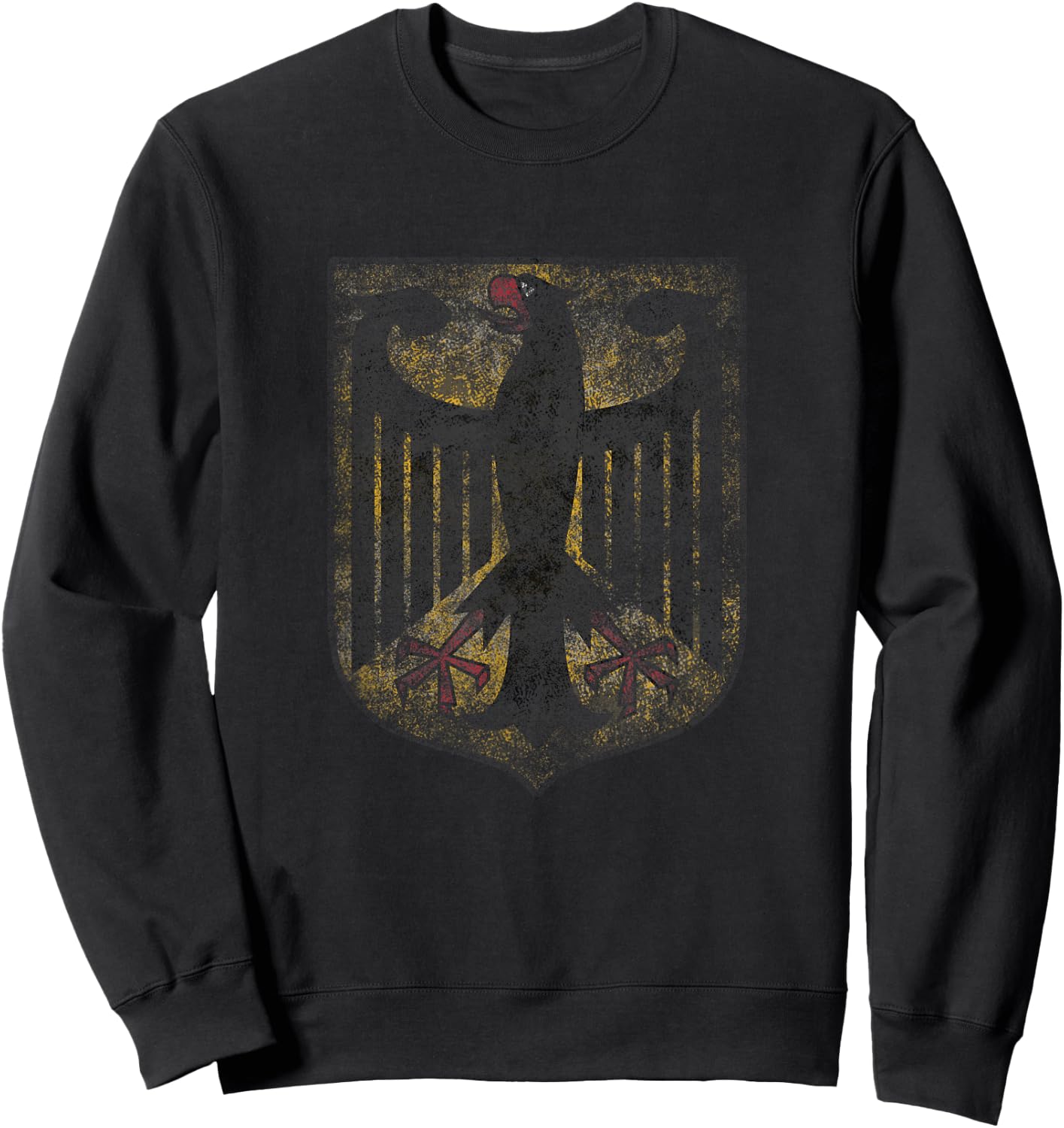 German Pride Coat - of arms of Germany Sweatshirt - Sweatshirt | Black