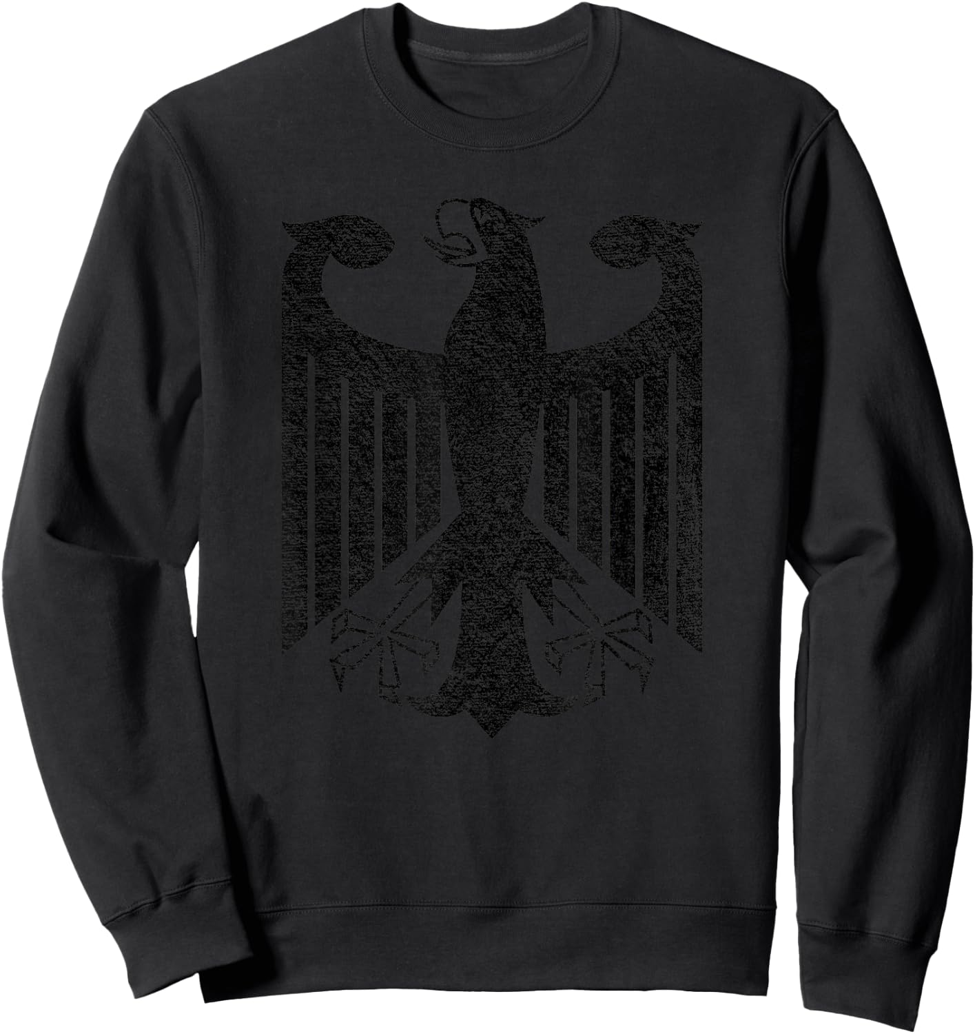 German Coat of Arms Germany Eagle Black Sweatshirt - Sweatshirt | Black