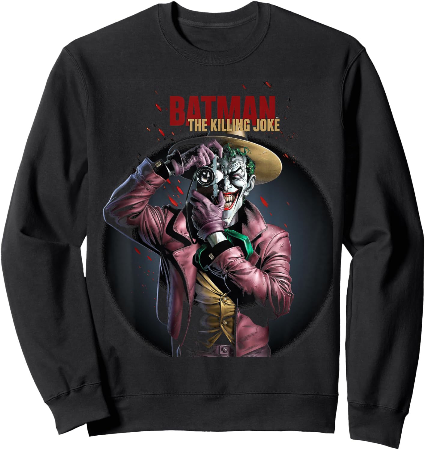 DC Joker Killing Joke Sweatshirt - Sweatshirt | Black