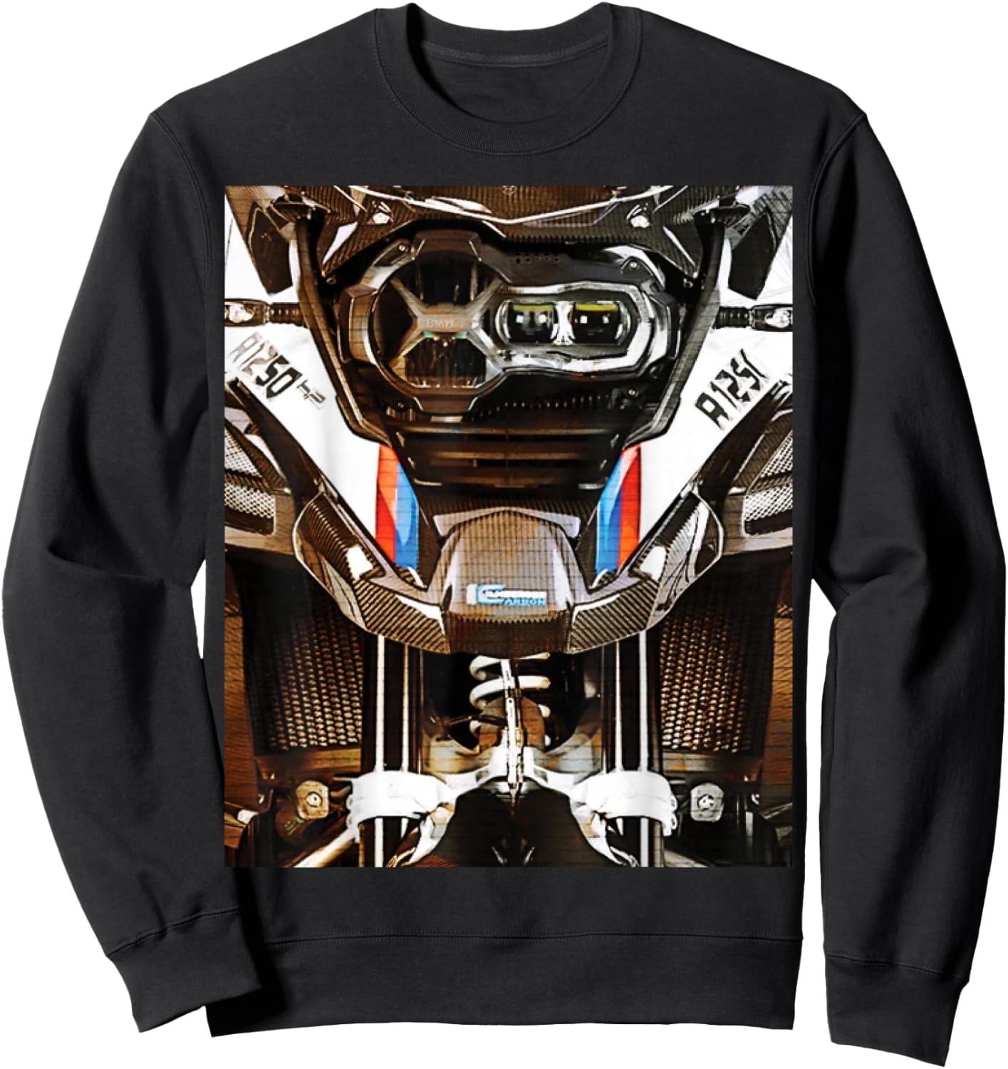 1250 GS Adventure Vintage Bike Enduro Motorcycle Sweatshirt - Sweatshirt | Black