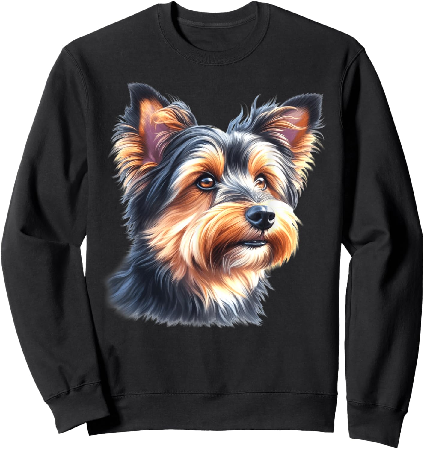 Cairn Terrier Dog Puppy Portrait Sweatshirt - Sweatshirt | Black
