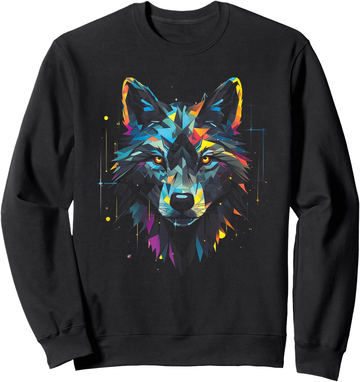 Wolf Wolf pack Sweatshirt - Sweatshirt | Black