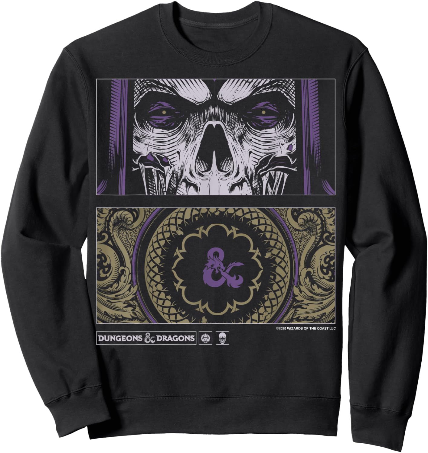Dungeons & Dragons Lich Panels Sweatshirt - Sweatshirt | Black