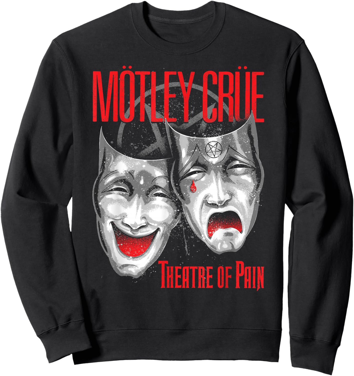 Mötley Crüe - Theatre Of Pain - Cry Sweatshirt - Sweatshirt | Black