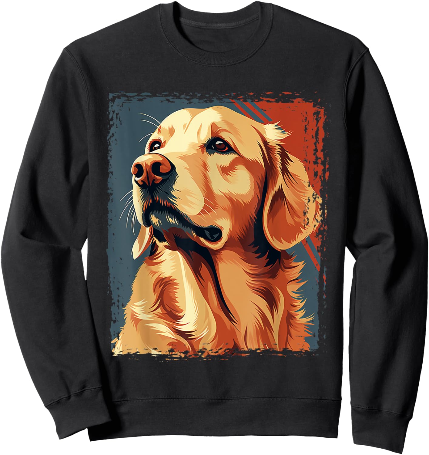Golden Retriever for Kid Boys Girls Funny Dog Lover Sweatshirt - Sweatshirt | Black