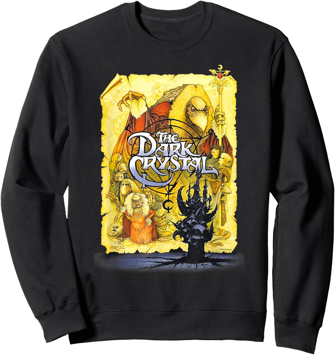 The Dark Crystal Poster Sweatshirt - Sweatshirt | Black