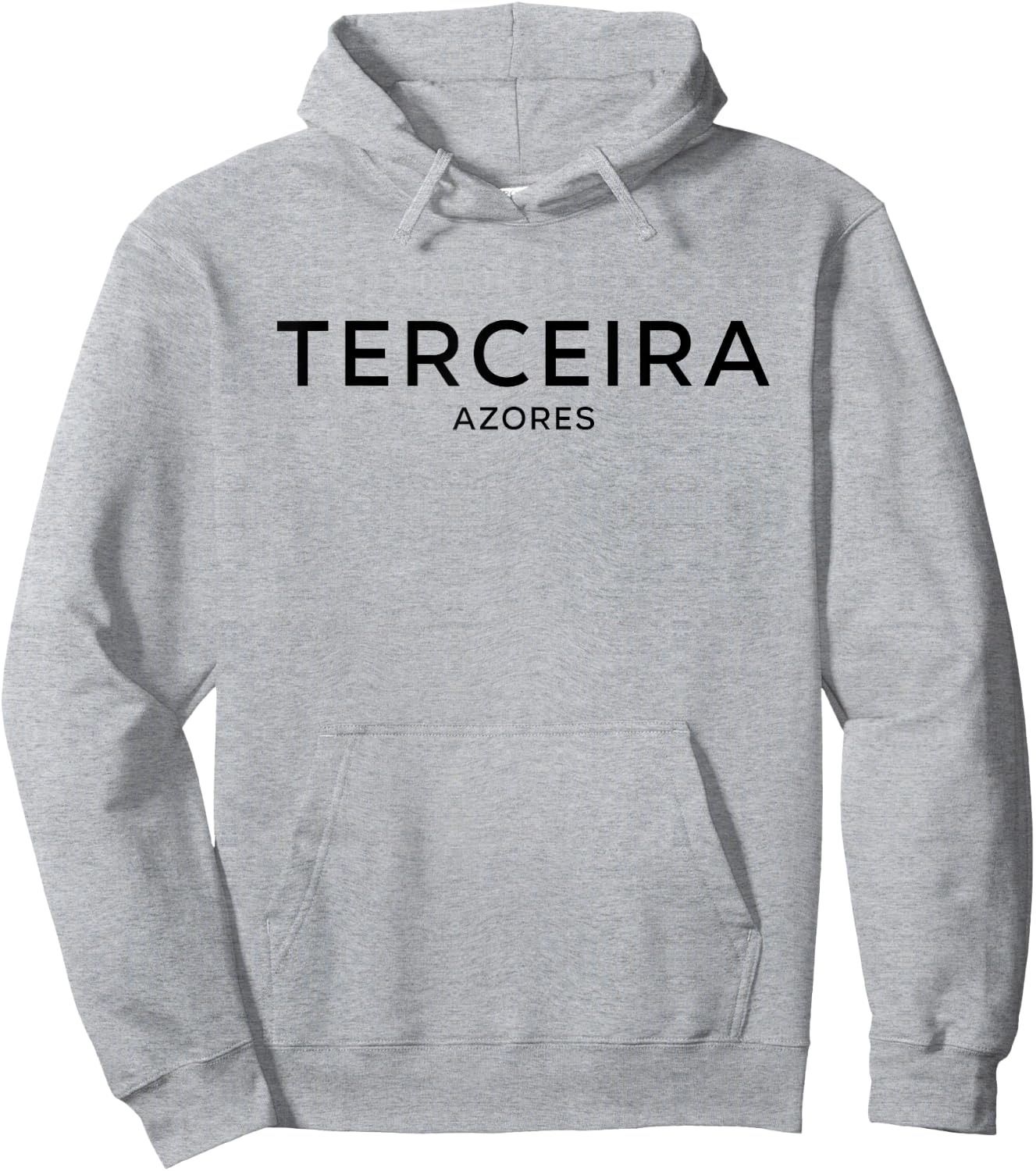 Terceira Island Azores - Portugal Minimalist Aesthetic Hoodie - Hoodie | Ash
