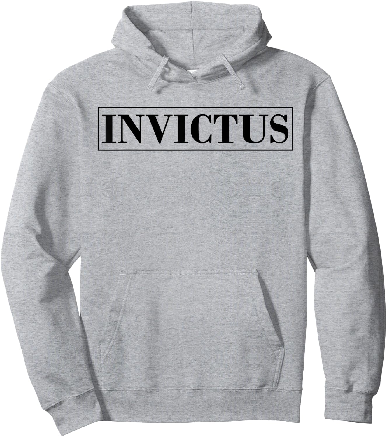Invictus | Unconquerable and Undefeated Hoodie - Hoodie | Ash