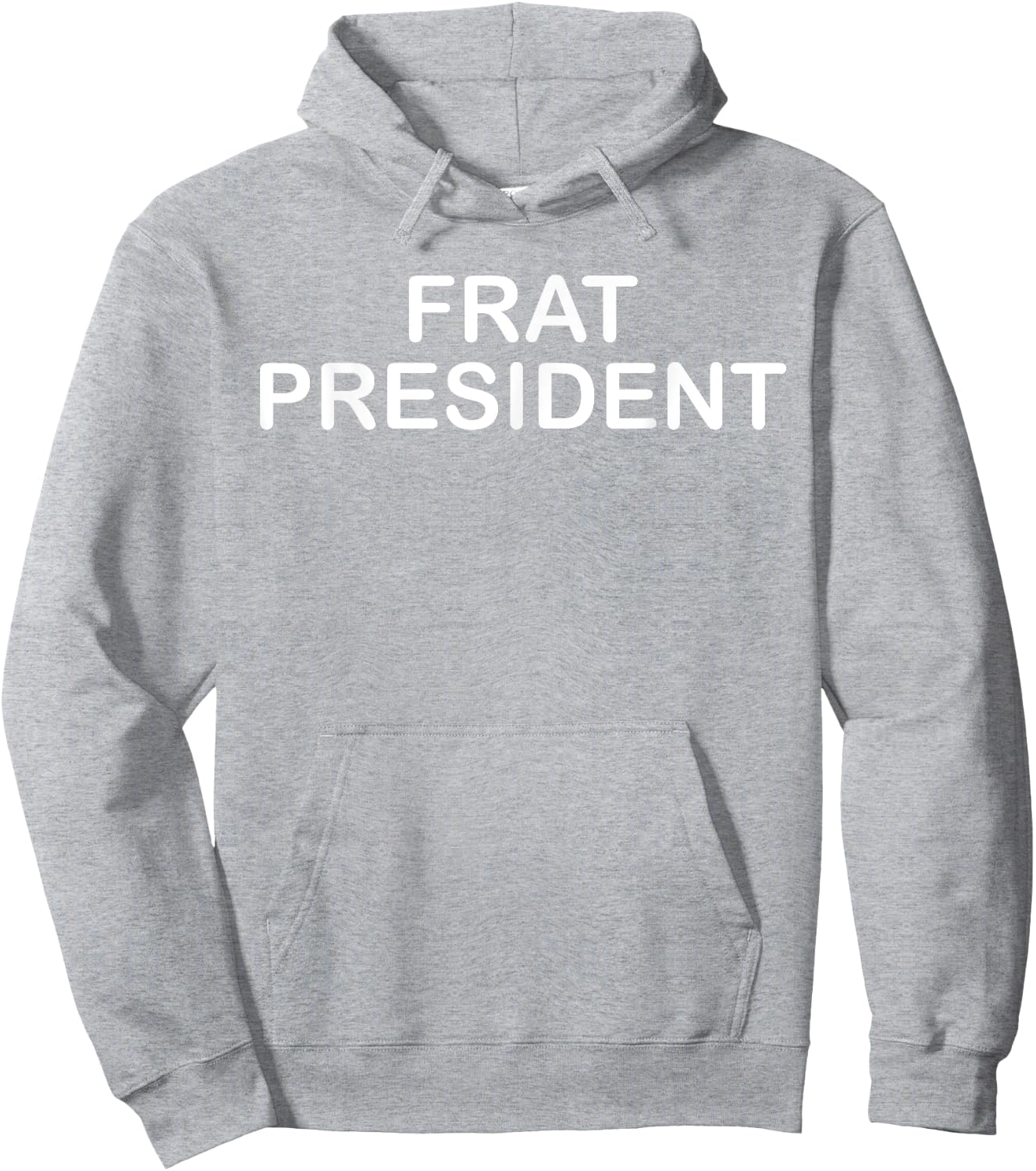 Funny Red Flag PartyTheme, Frat President Hoodie - Hoodie | Ash