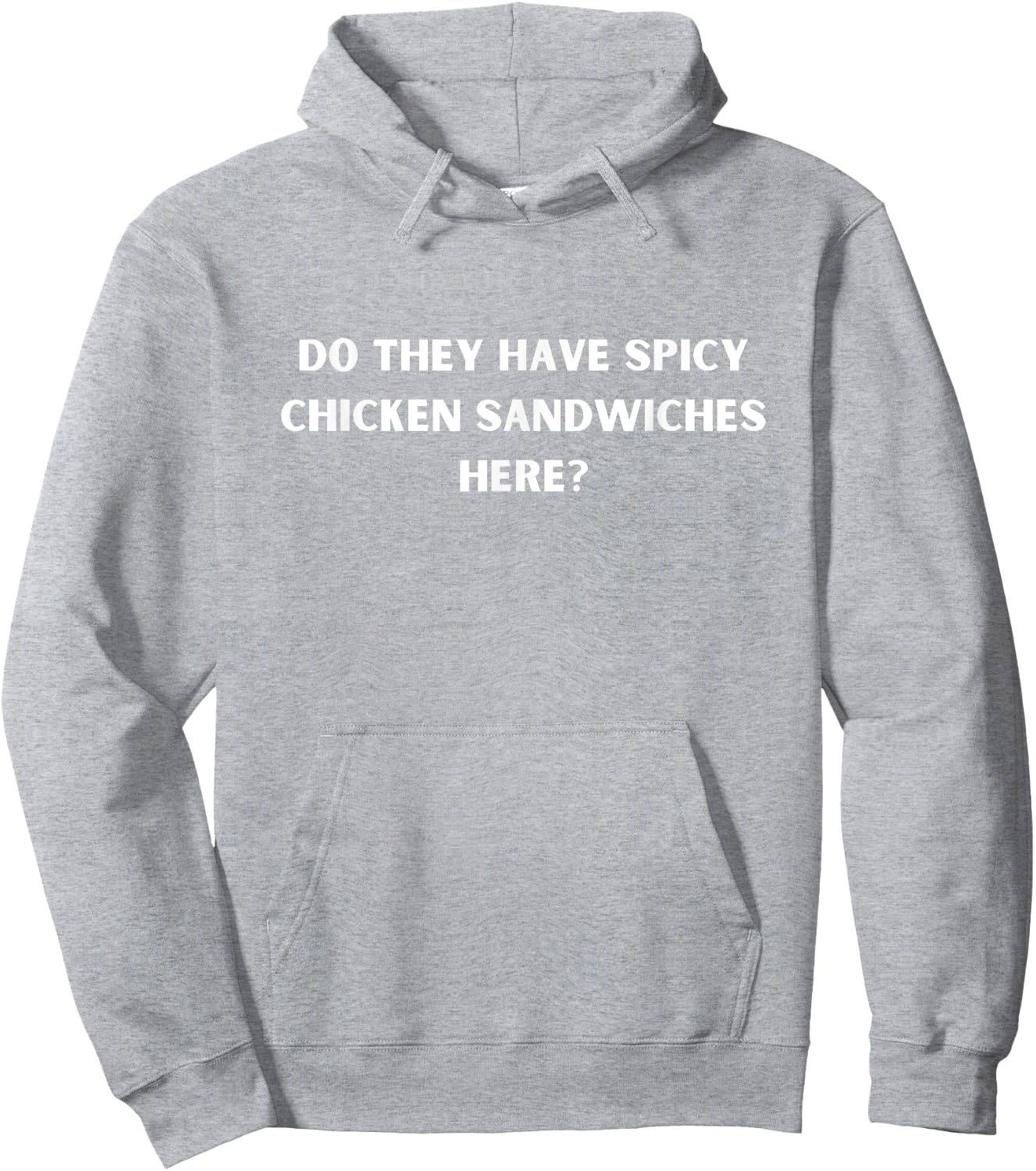 Red Funny Spicy Chicken Sandwich Lover's Hoodie - Hoodie | Ash