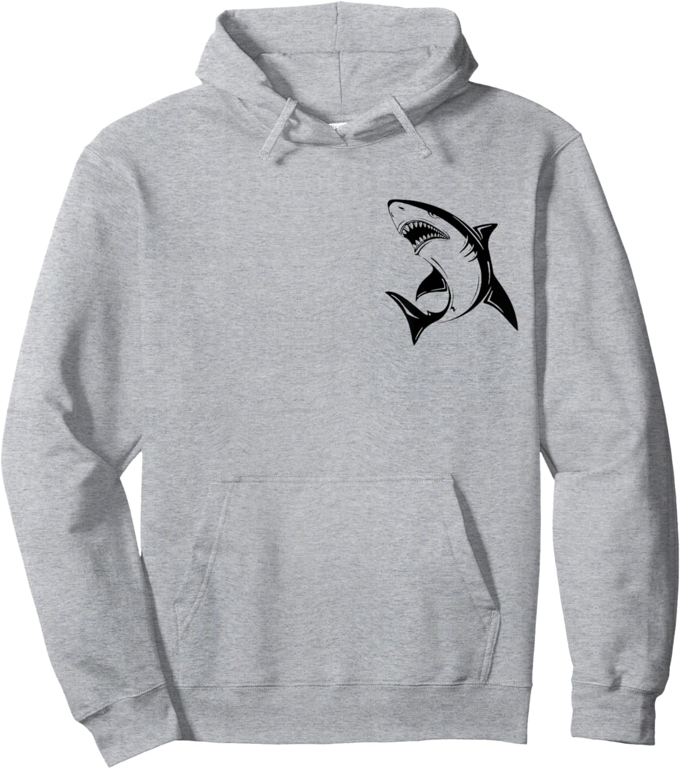 Protect The Shark Save The Ocean Vintage Environmentalists Hoodie - Hoodie | Ash