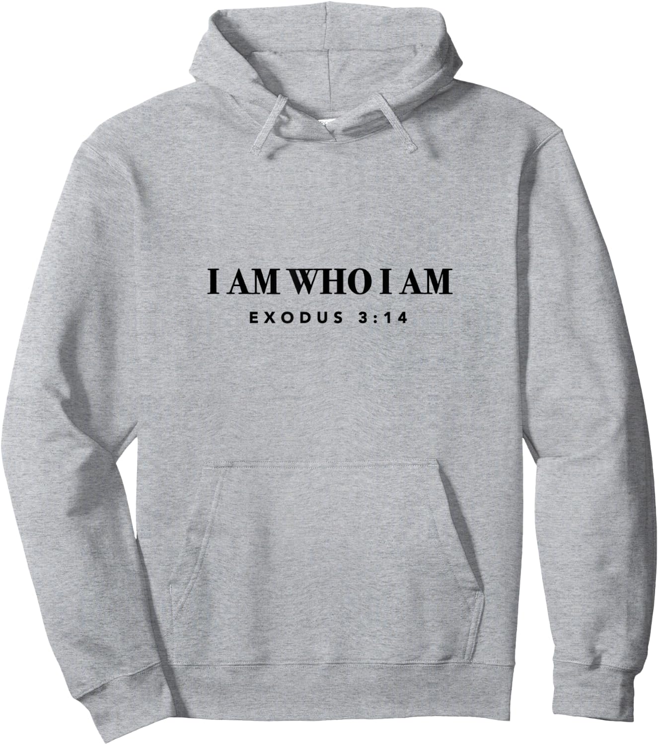 Exodus 3:14 - Gift & Men, Christian Hoodie - Hoodie | Ash