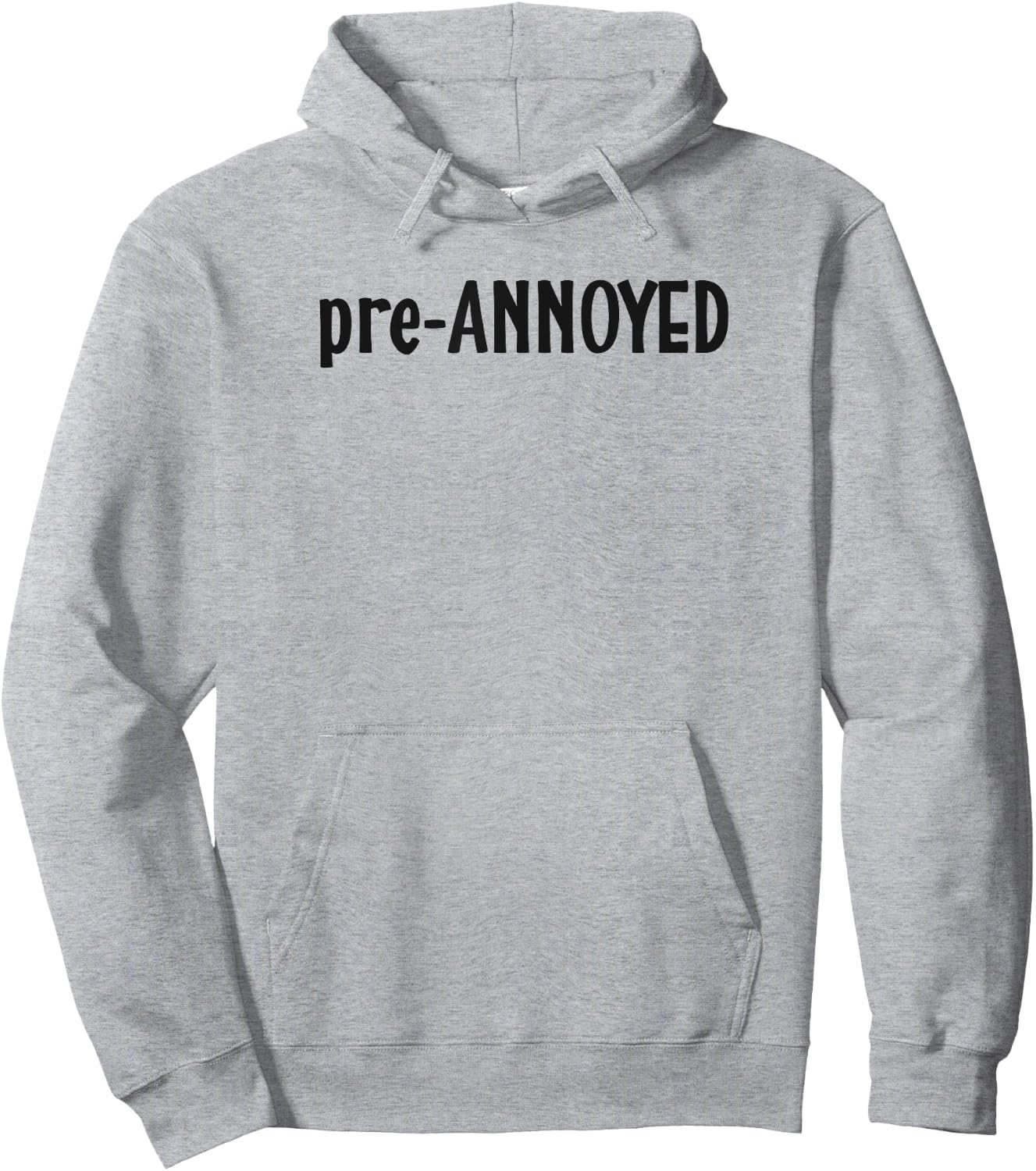 Funny Pre-Annoyed Mom Life, Work Life Hoodie - Hoodie | Ash