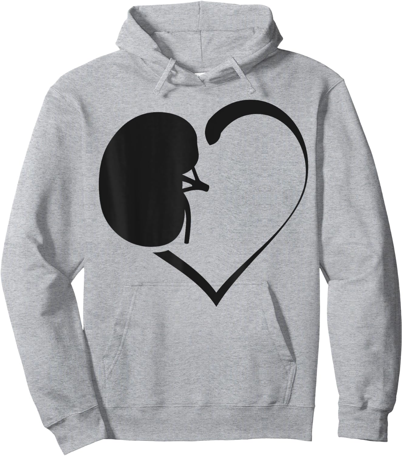 Dialysis Nurse Tech Technician Kidney Heart Hoodie - Hoodie | Ash