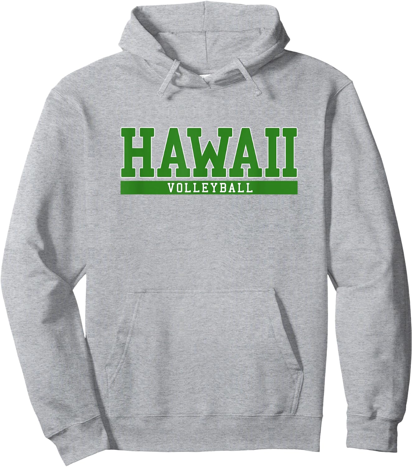 Hawaii Volleyball Hoodie - Hoodie | Ash