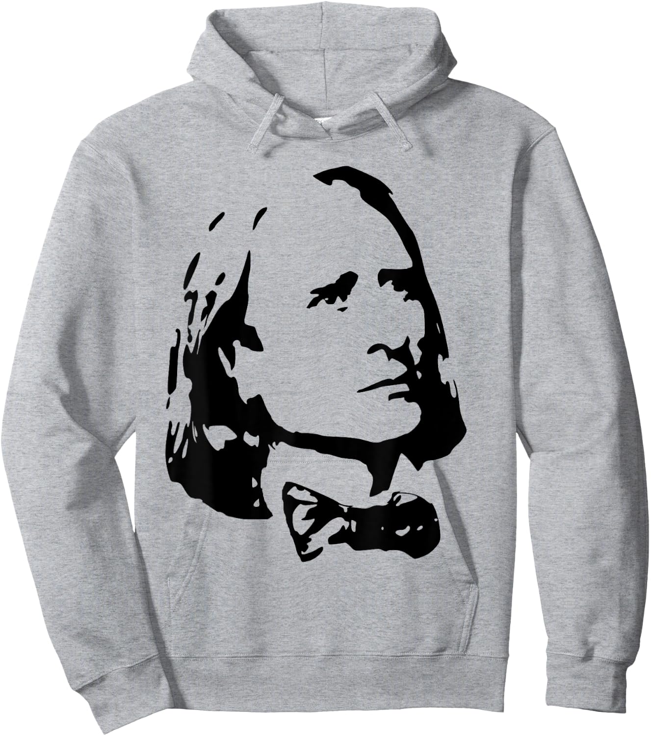 Franz Liszt Classical Music Composer Retro Style Propaganda Hoodie - Hoodie | Ash