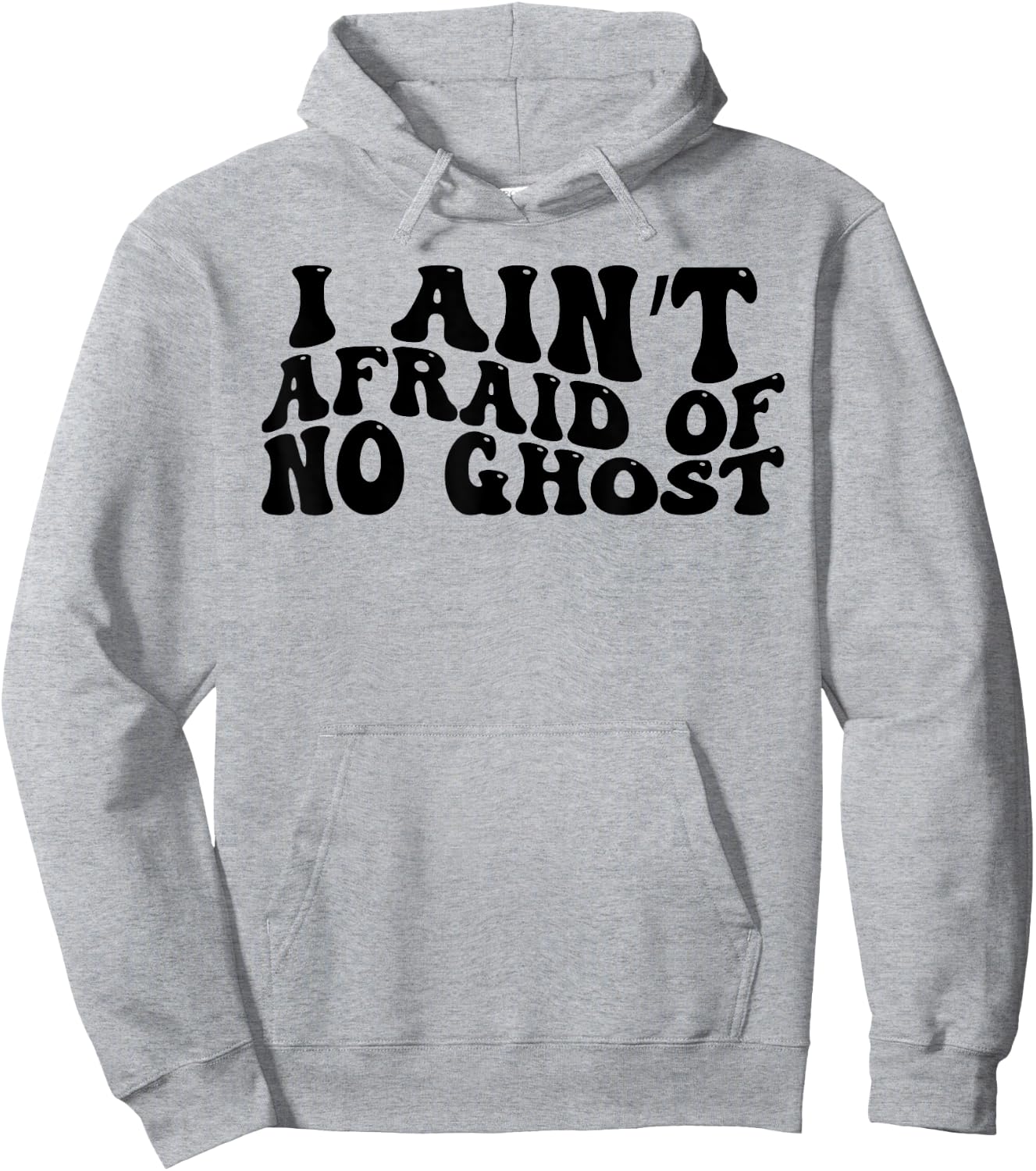 Halloween I Ain't Afraid Of No Ghost Hoodie - Hoodie | Ash