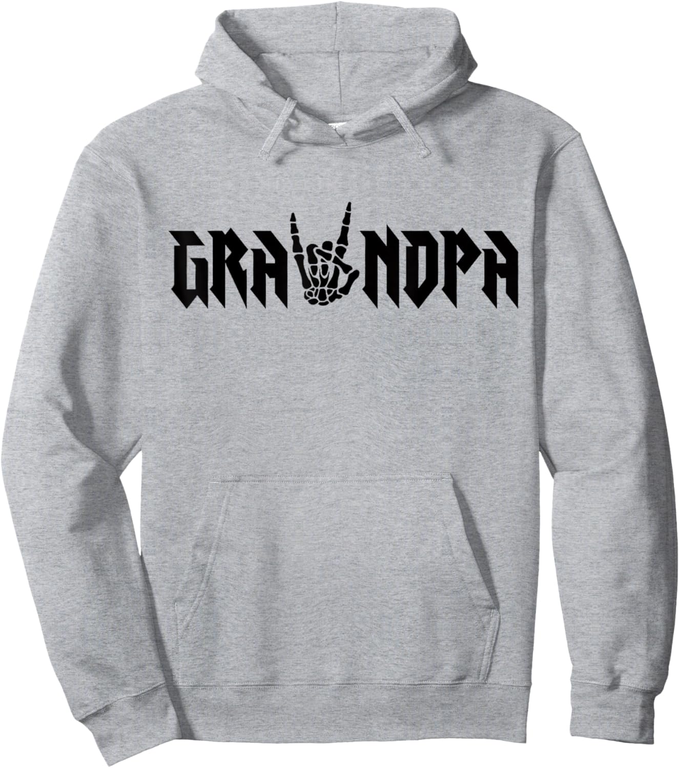 Grandpa Of The Bad Two the Bone Birthday 2 Years Old Hoodie - Hoodie | Ash
