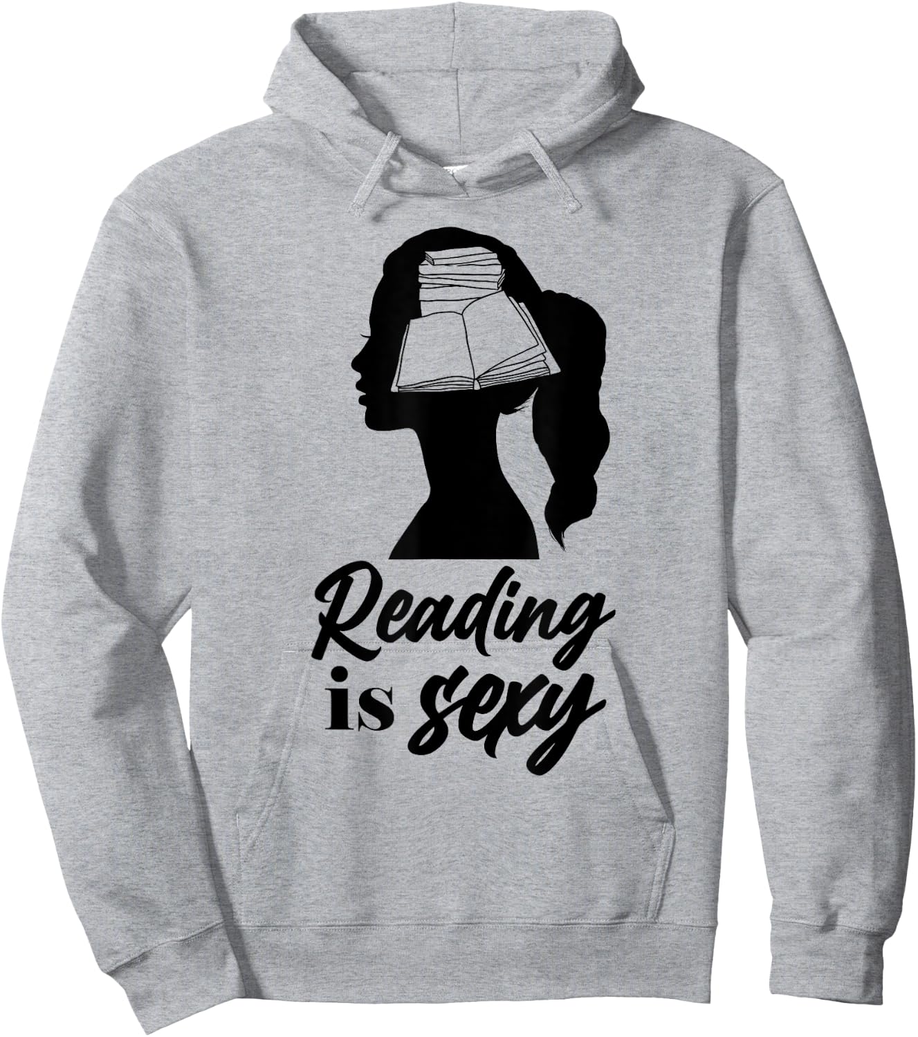 Book Reading Reading Is Sexy Hoodie - Hoodie | Ash
