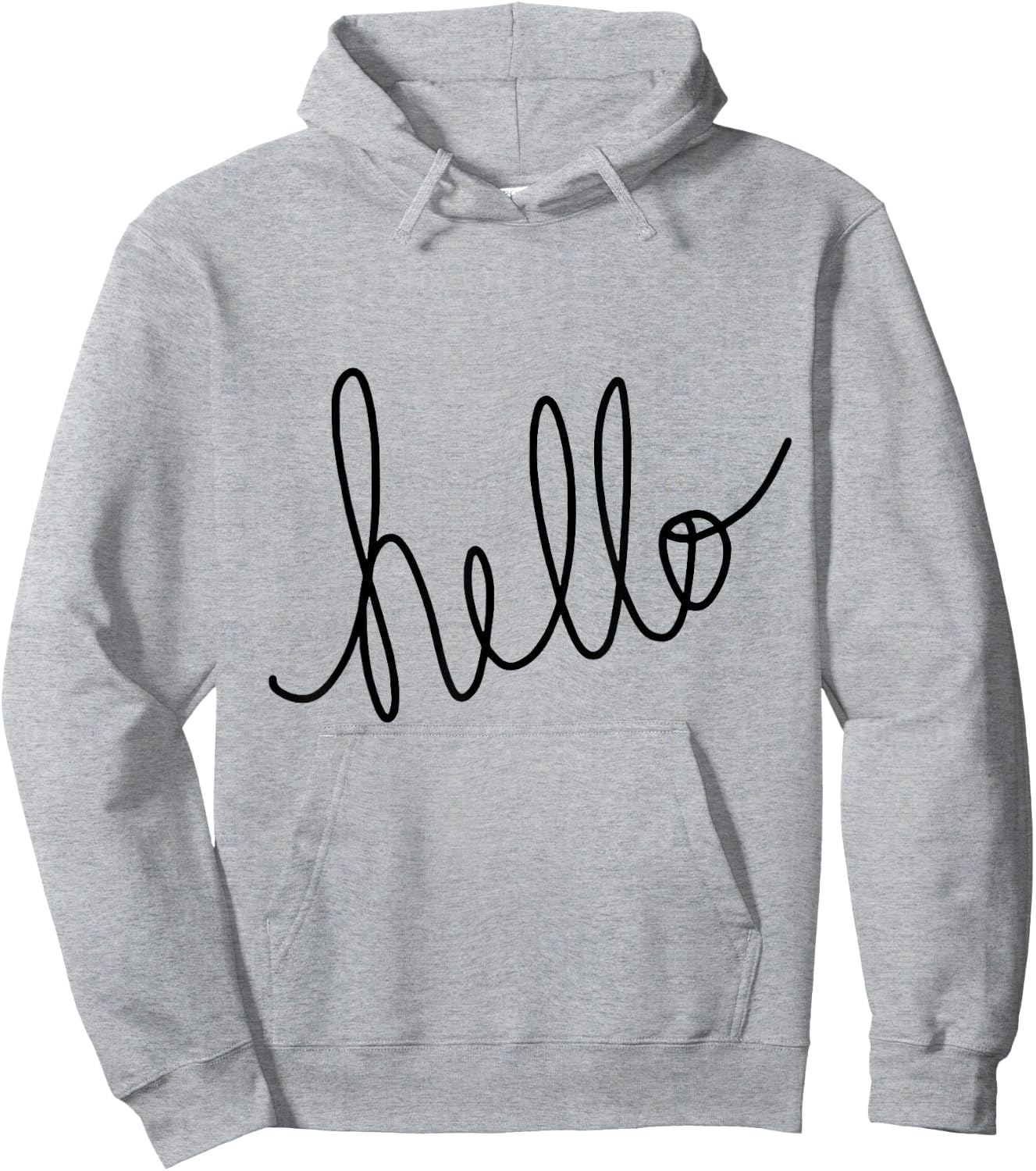 Hello Hoodie - Hoodie | Ash