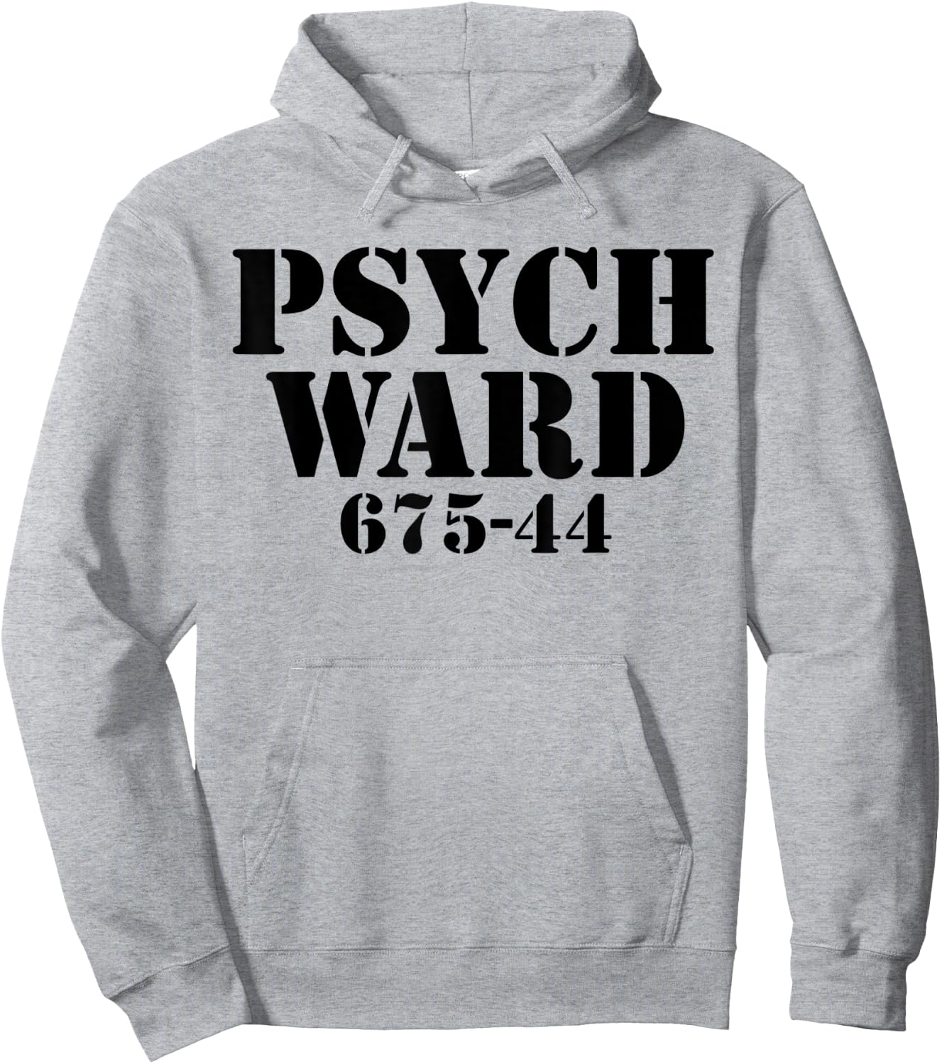 Funny Easy Lazy Halloween Psych Ward Prison Costume Outfit Hoodie - Hoodie | Ash