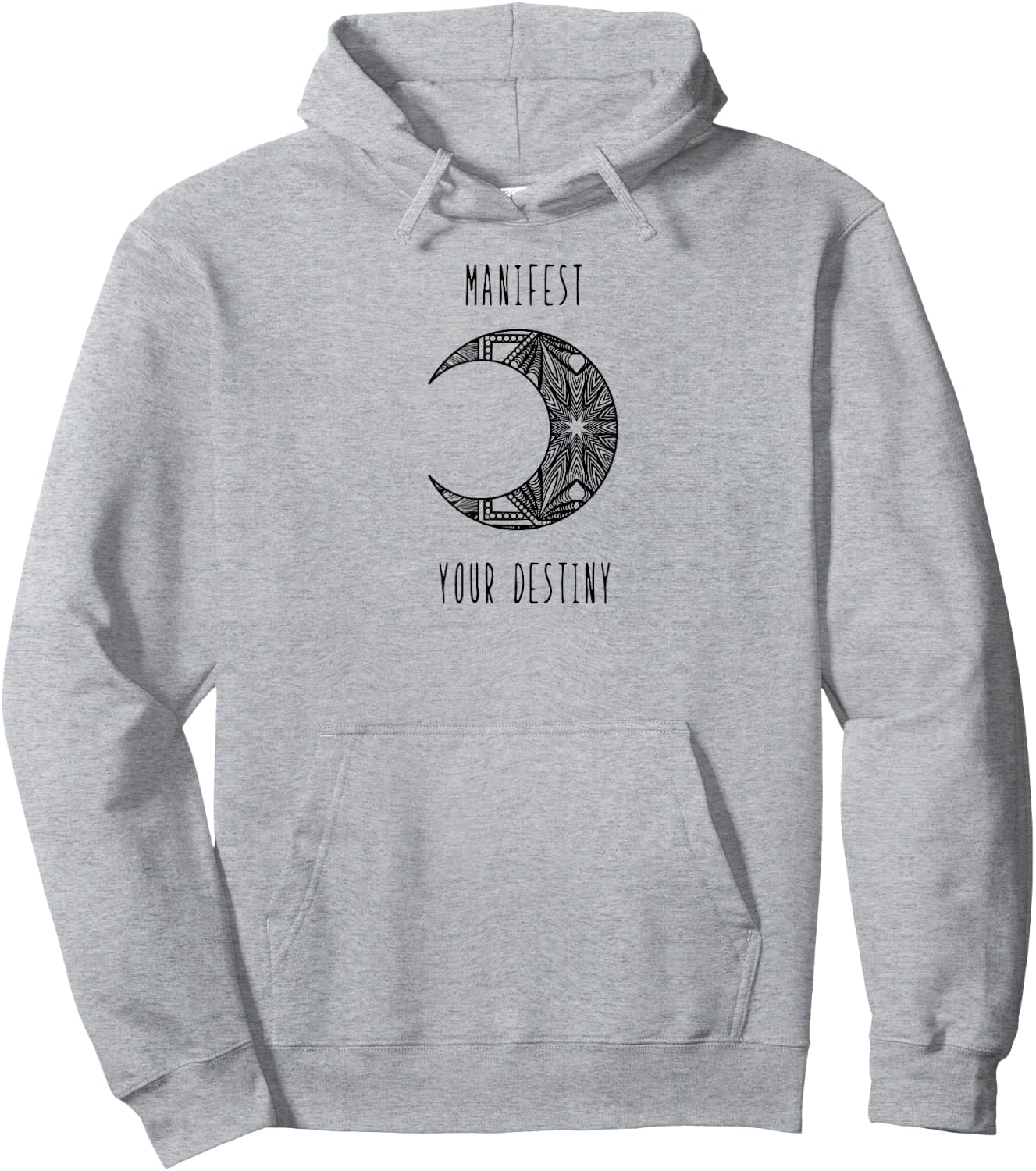 Manifest Your Destiny abundance new age manifestation Hoodie - Hoodie | Ash