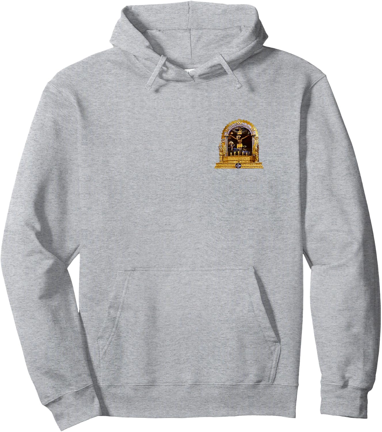 Señor De Los Milagros Hoodie - Hoodie | Ash