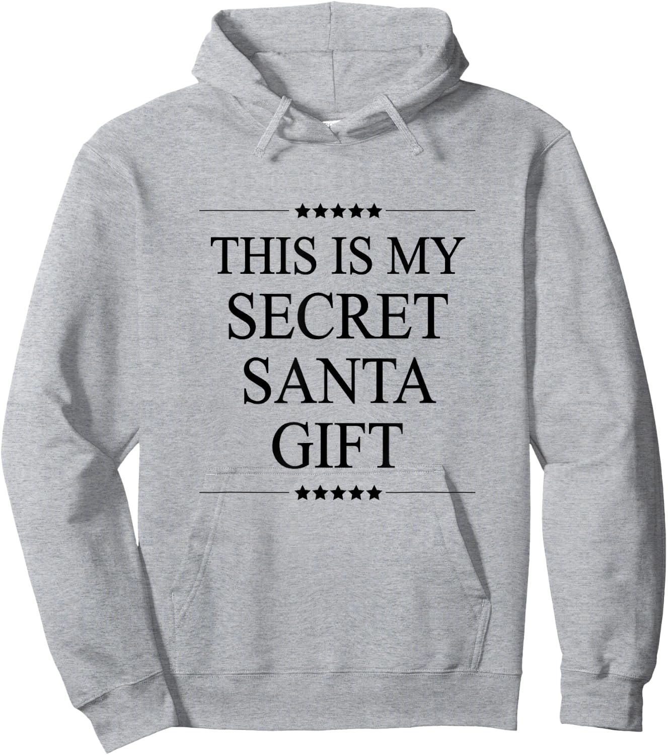 This is My Secret Santa Shirt | Funny Gift - Graphic Hoodie - Hoodie | Ash