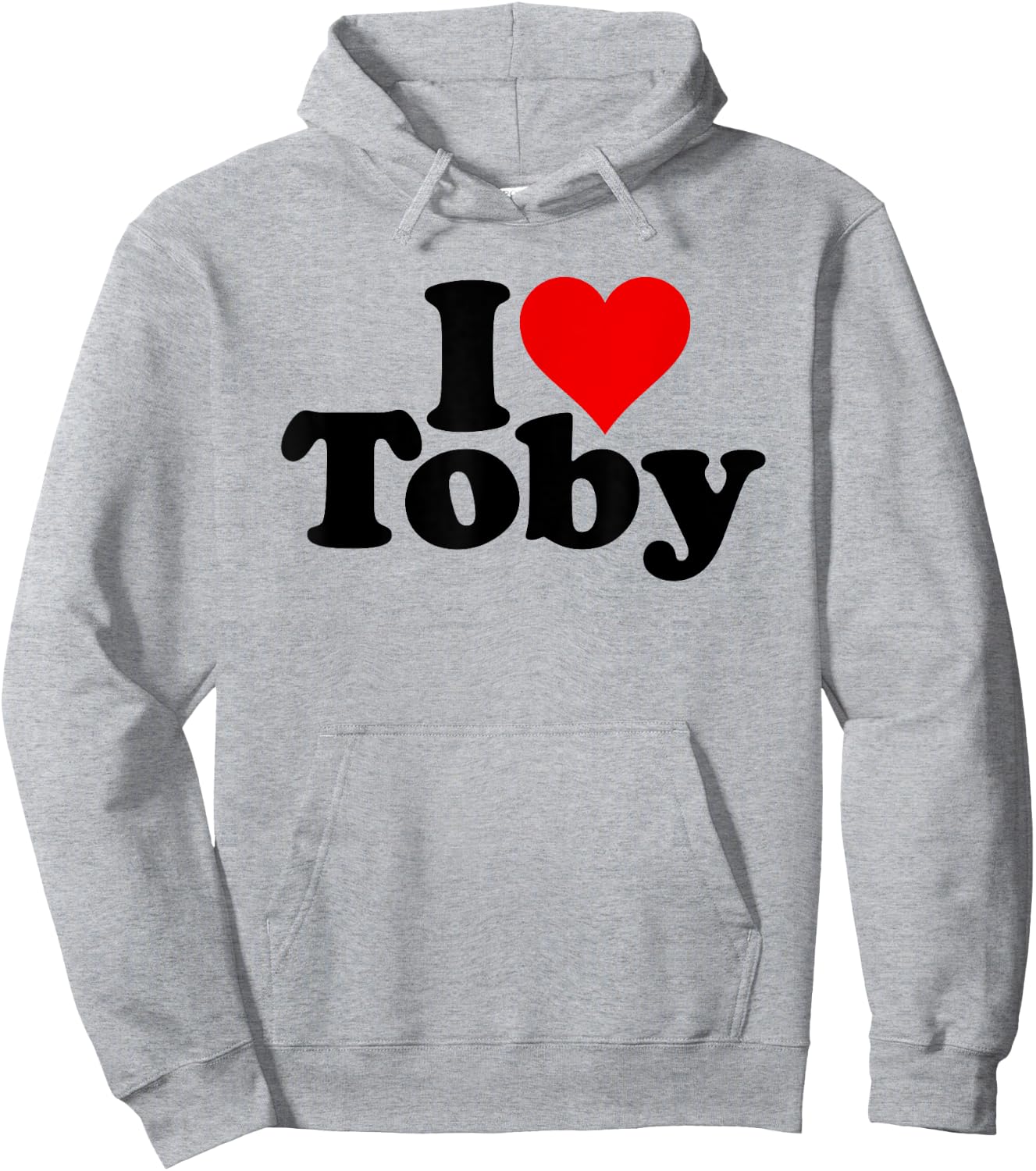 I Love Heart Toby Tobias Hoodie - Hoodie | Ash