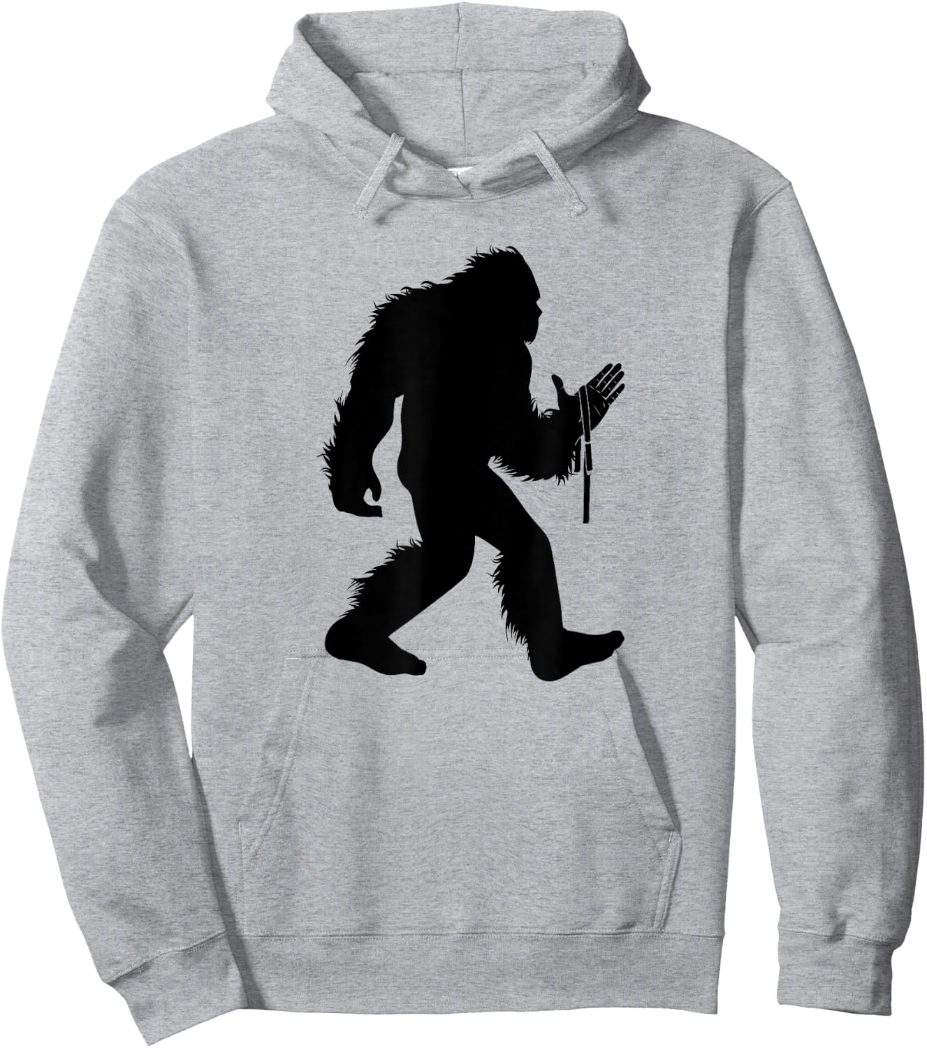 Arm Wrestling Bigfoot Armwrestling Sasquatch Arm Wrestler Hoodie - Hoodie | Ash