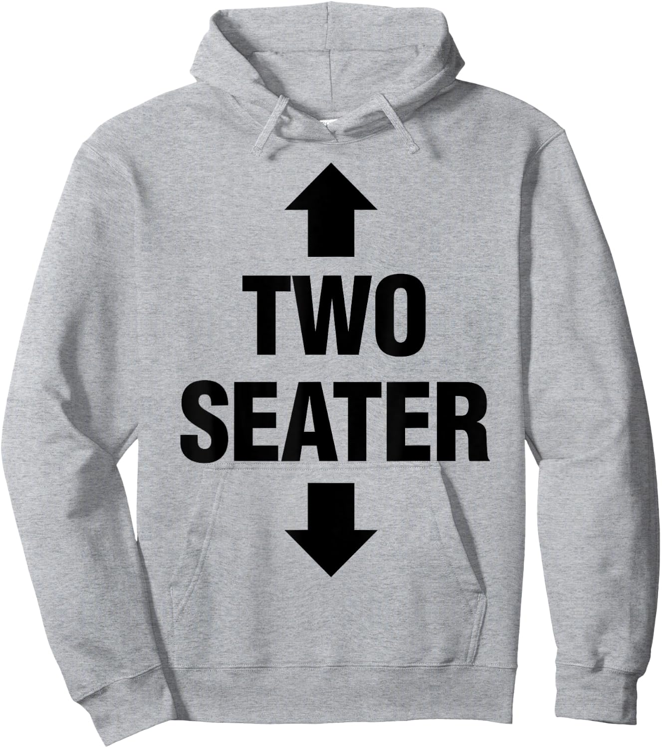 Two Seater Shirt Adult Fetish Swinger Polygamy Freak Gift Hoodie - Hoodie | Ash