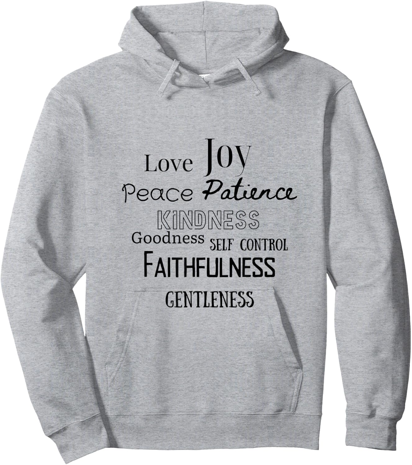 Fruits of the Holy Spirit, Kindness Hoodie - Hoodie | Ash