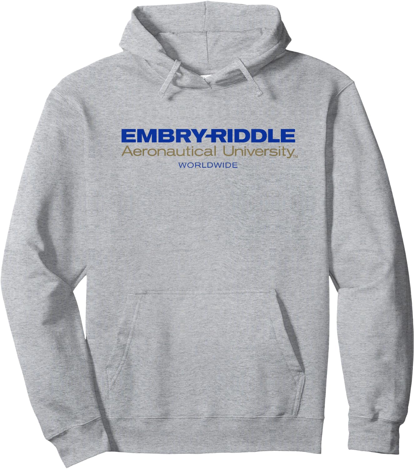 Embry Riddle Eagles | Official NCAA Merch | PPERAUW02 Hoodie - Hoodie | Ash
