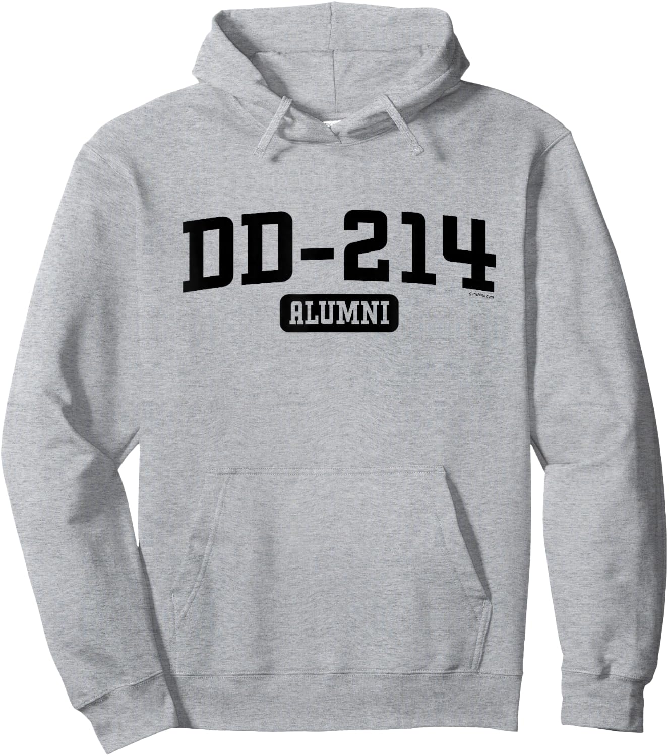 GS Military Designs DD 214 Alumni - Grey, , 3X-Large, Short Sleeve, Classic Fit, Veteran Hoodie - Hoodie | Ash