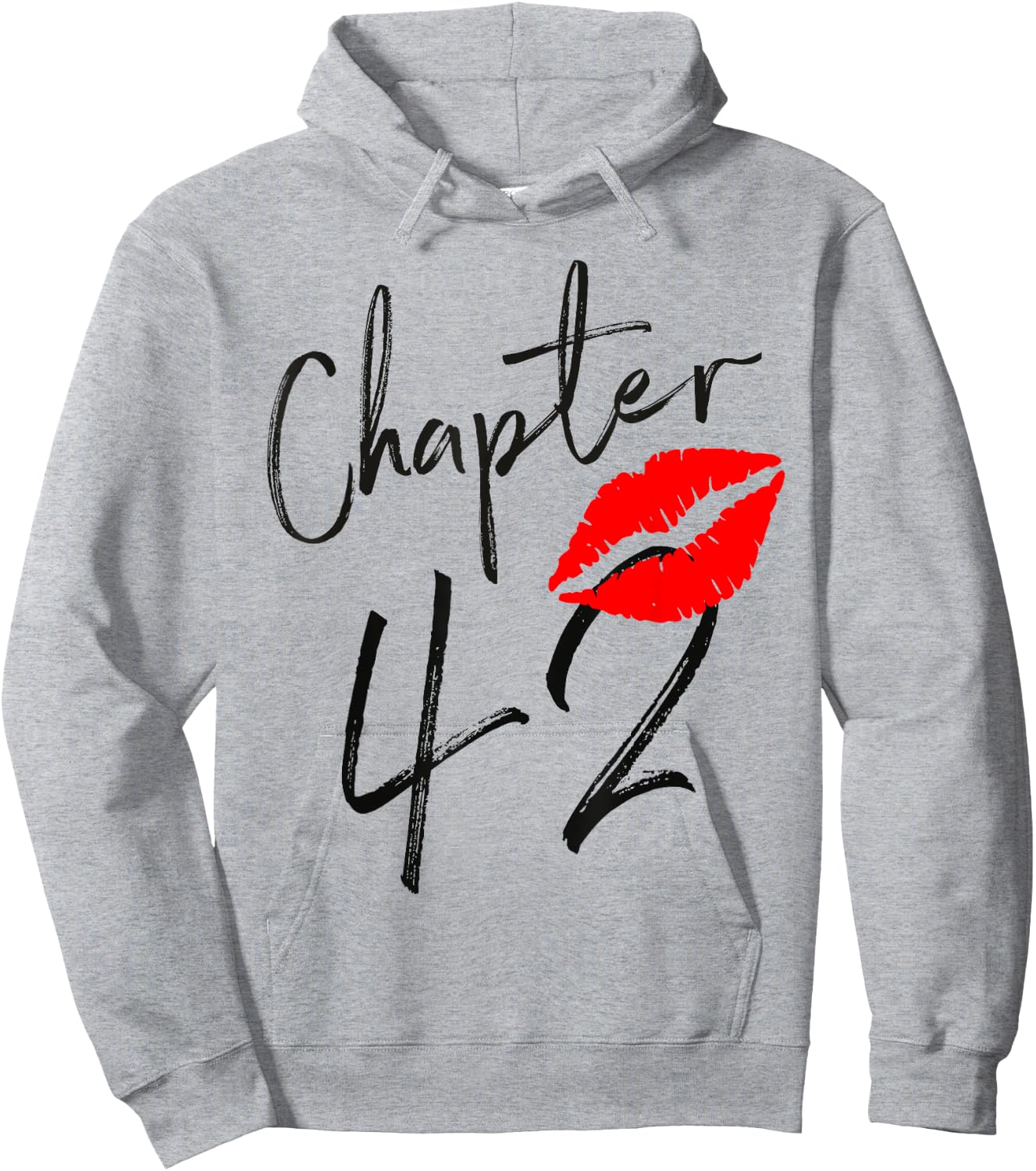 Chapter 42 years Lips Love 42 nd birthday Born In 1979 Hoodie - Hoodie | Ash