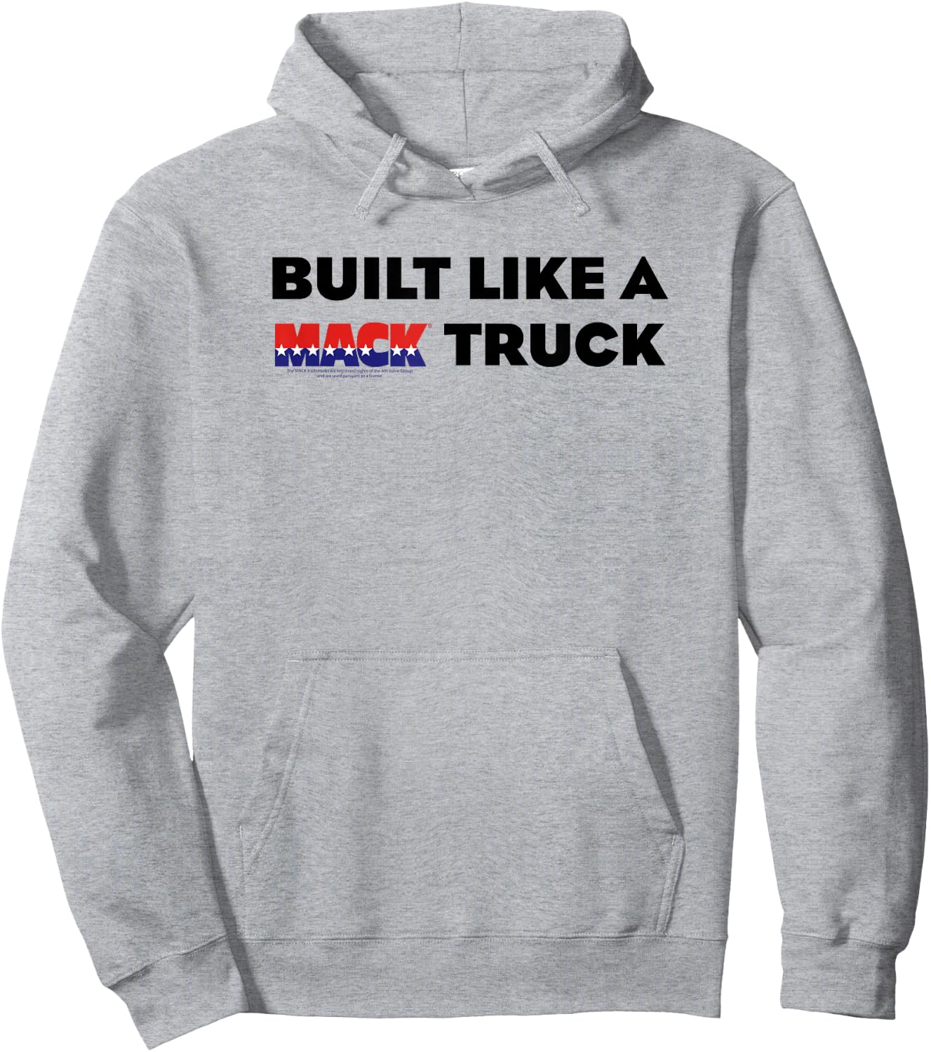 Mack Trucks Built Like a Mack Truck Classic Hoodie - Hoodie | Ash