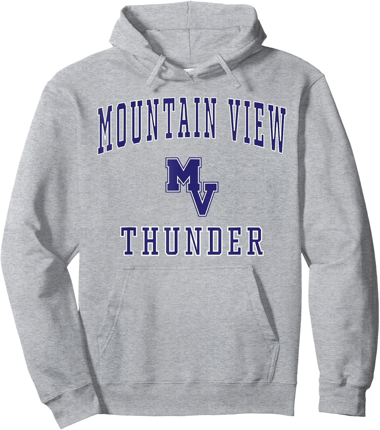 Mountain View High School Thunder Hoodie - Hoodie | Ash