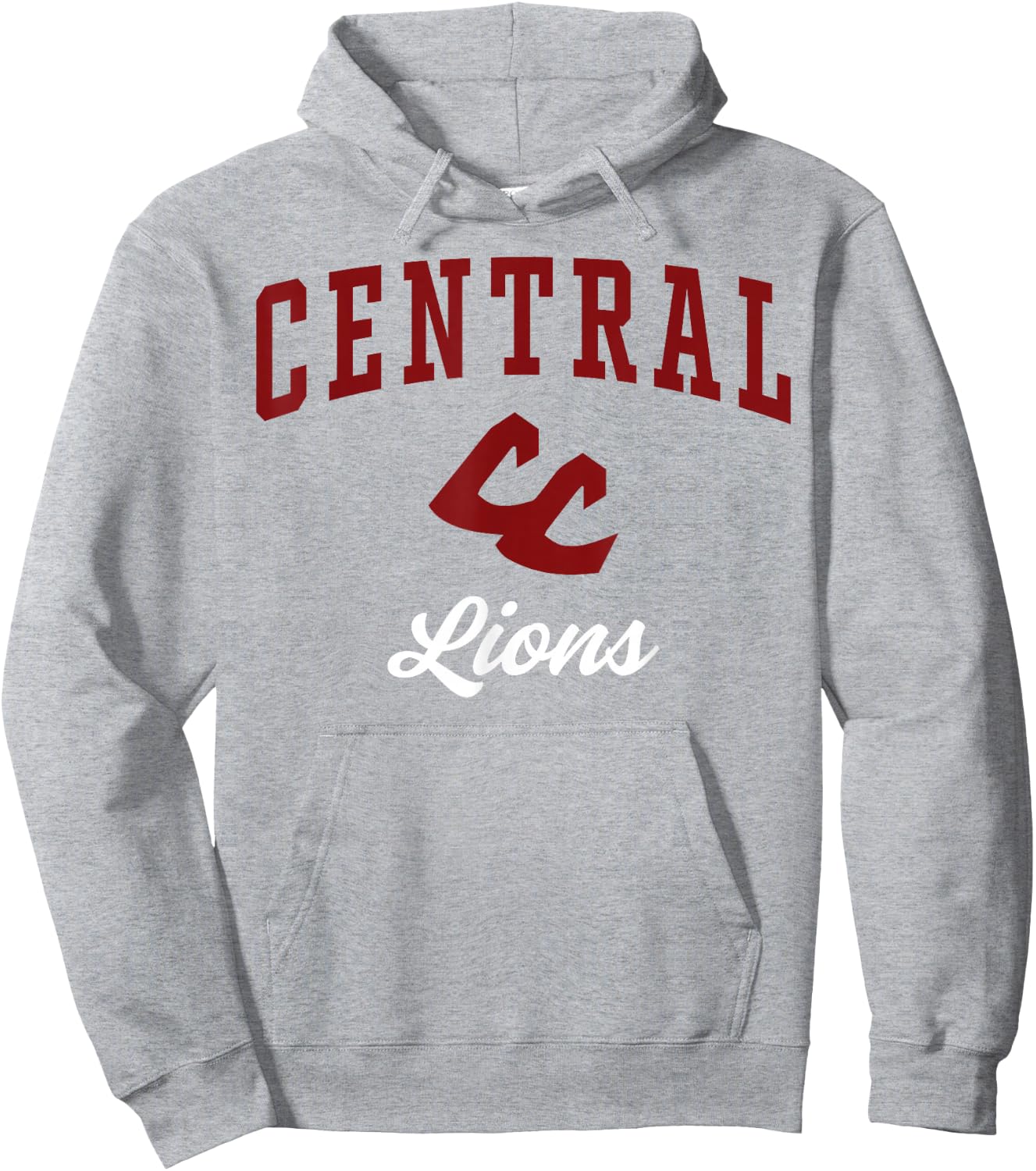 Carrollton Central High School Lions Hoodie - Hoodie | Ash
