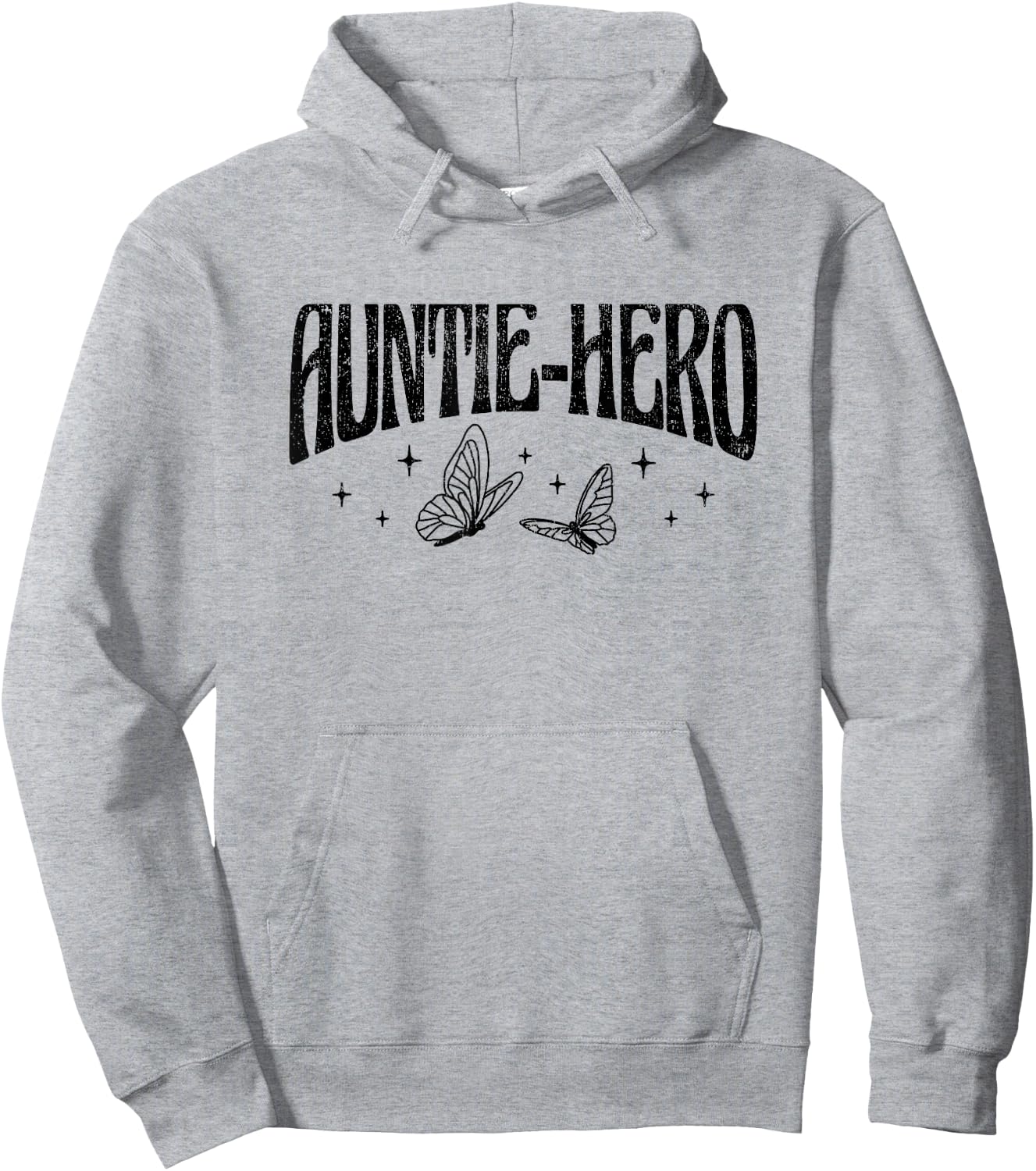 Auntie Hero Hoodie - Hoodie | Ash