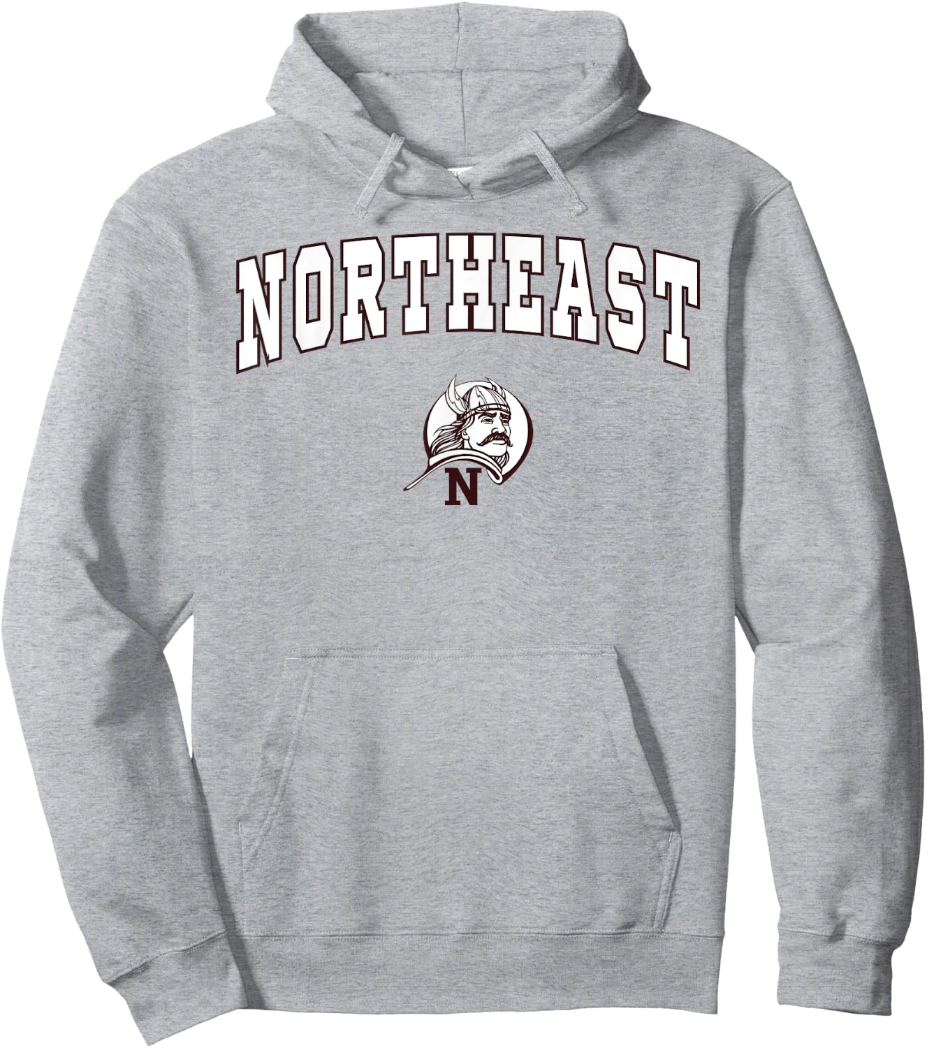 Northeast High School Vikings Hoodie - Hoodie | Ash