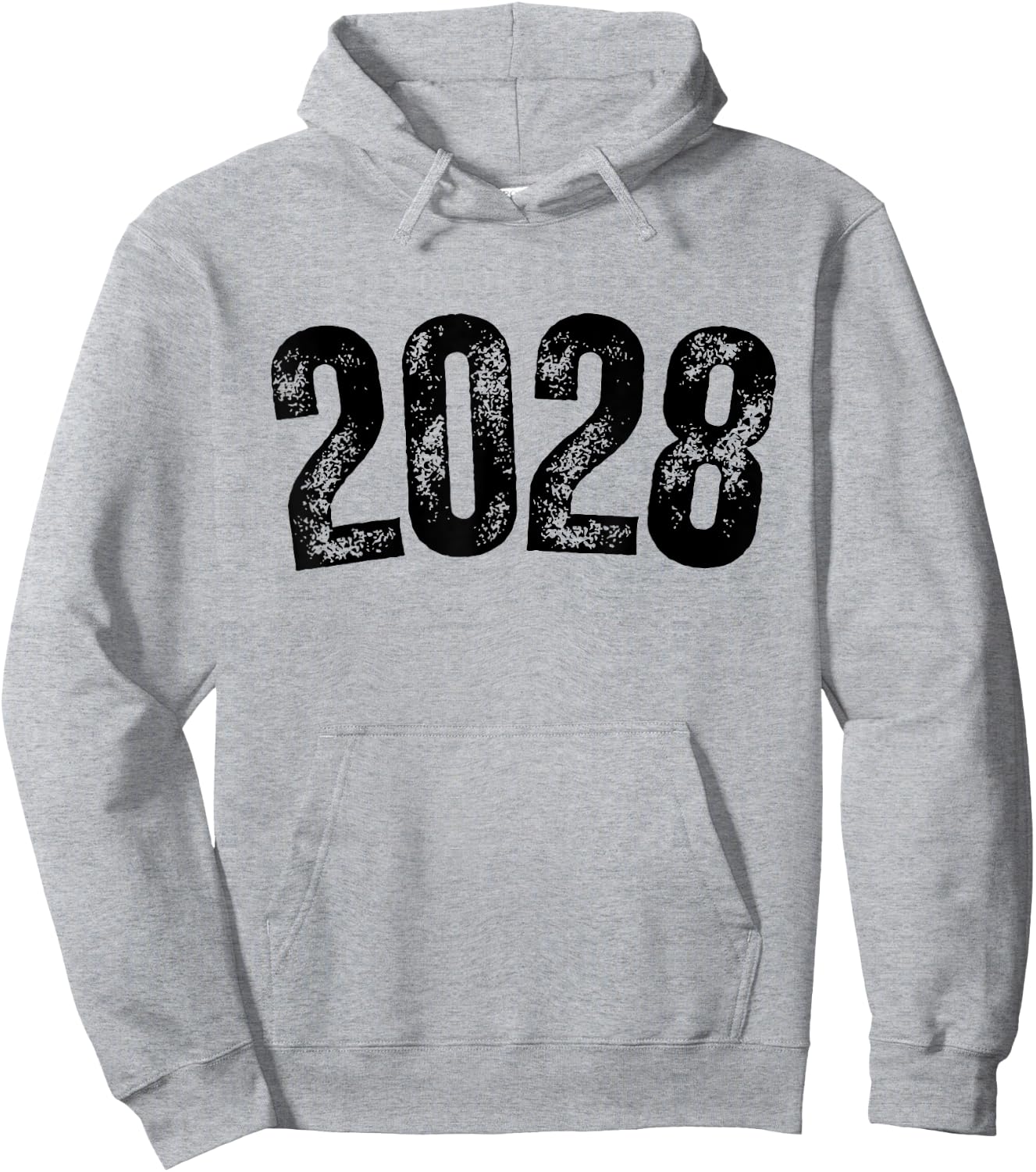 Vintage Senior 2028 Class of 2028 First Day Of School 2028 Hoodie - Hoodie | Ash